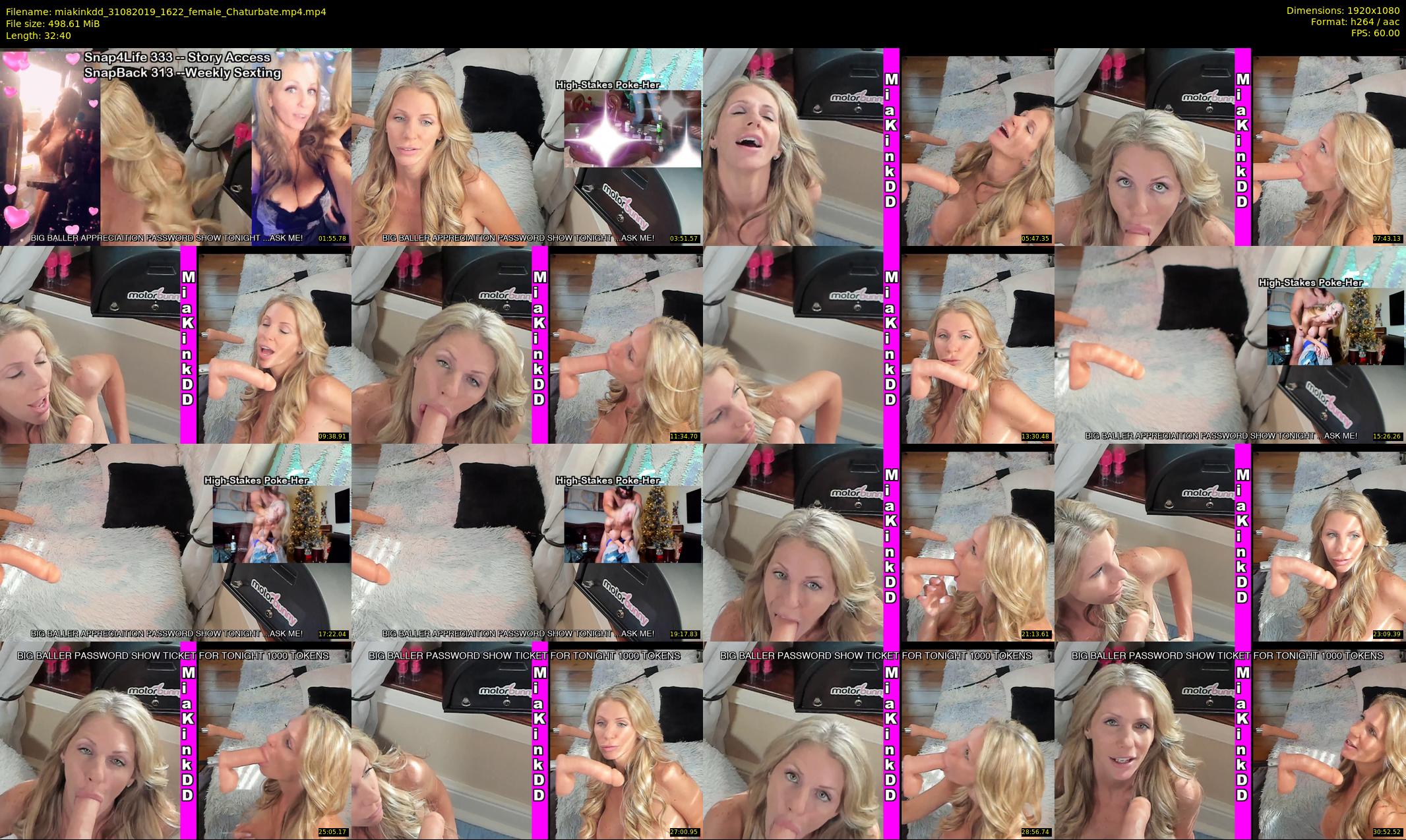 miakinkdd — 33 minute Chaturbate female cam show recording, 1080p, Aug 31, 2019