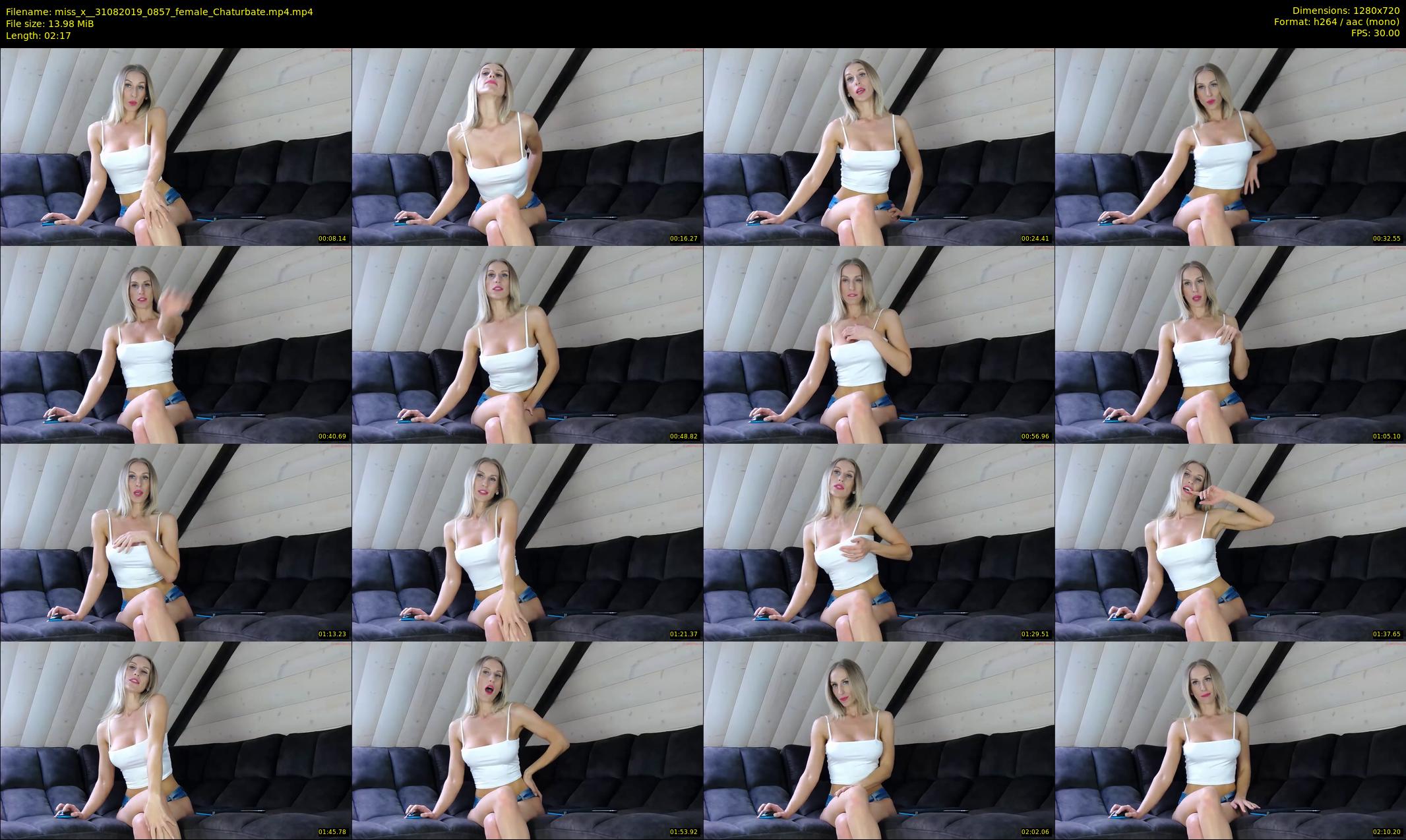 miss_x_ — 3 minute Chaturbate female cam show recording, 720p, Aug 31, 2019