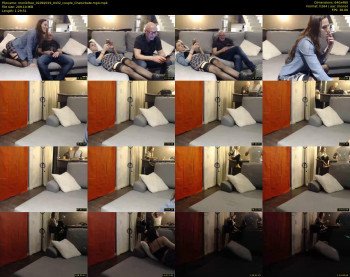 monikfree — 90 minute Chaturbate couple cam show recording, 480p, Sep 1, 2019