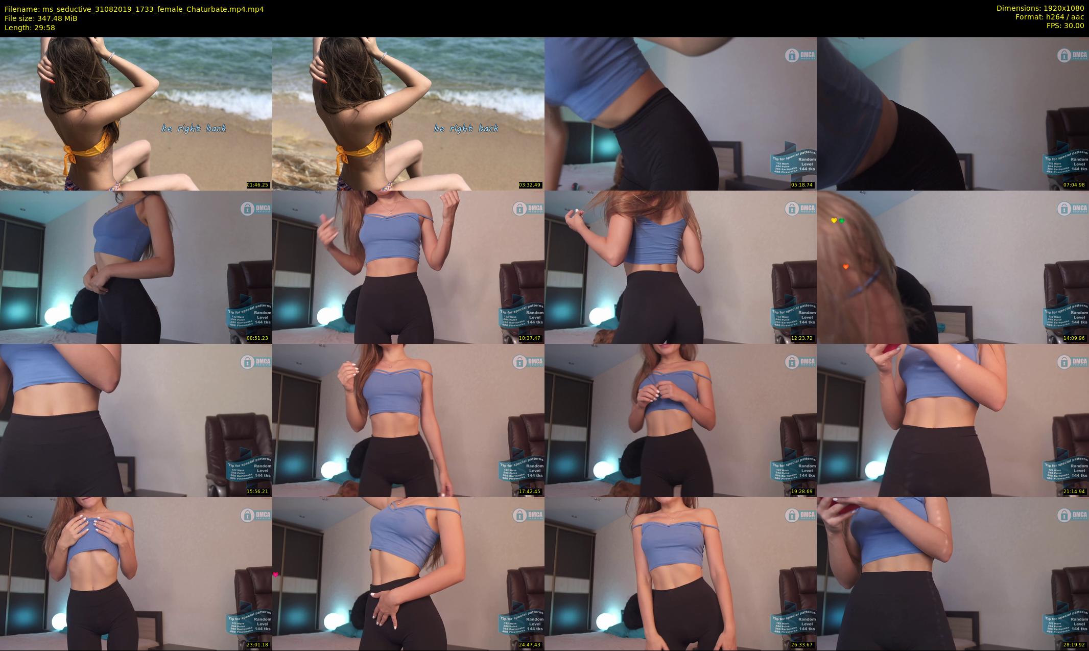 ms_seductive — 30 minute Chaturbate female cam show recording, 1080p, Aug 31, 2019