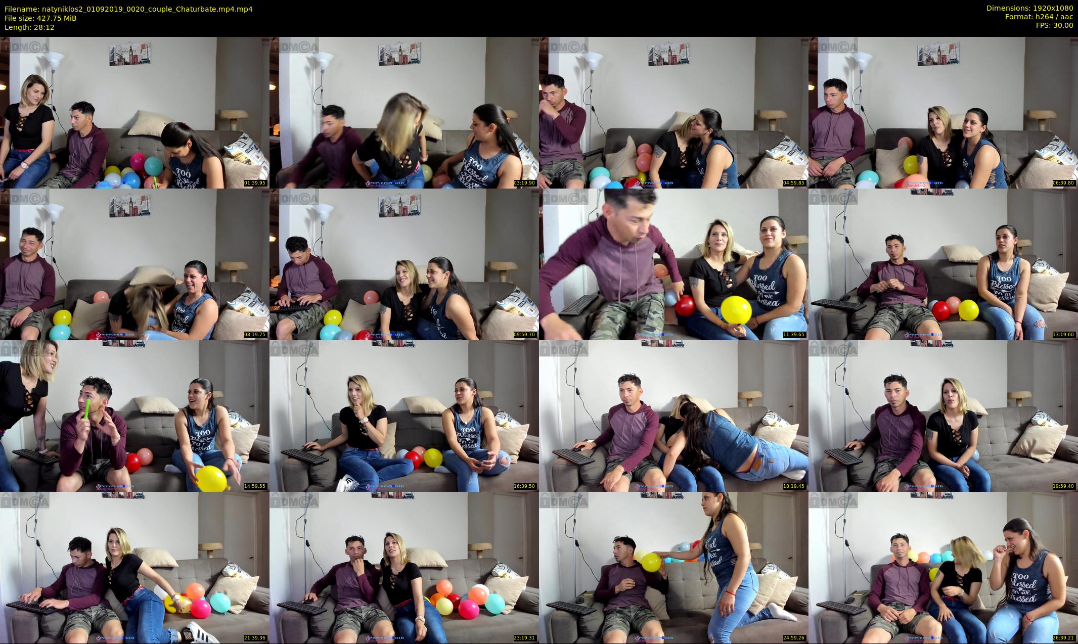 natyniklos2 — 29 minute Chaturbate couple cam show recording, 1080p, Sep 1, 2019