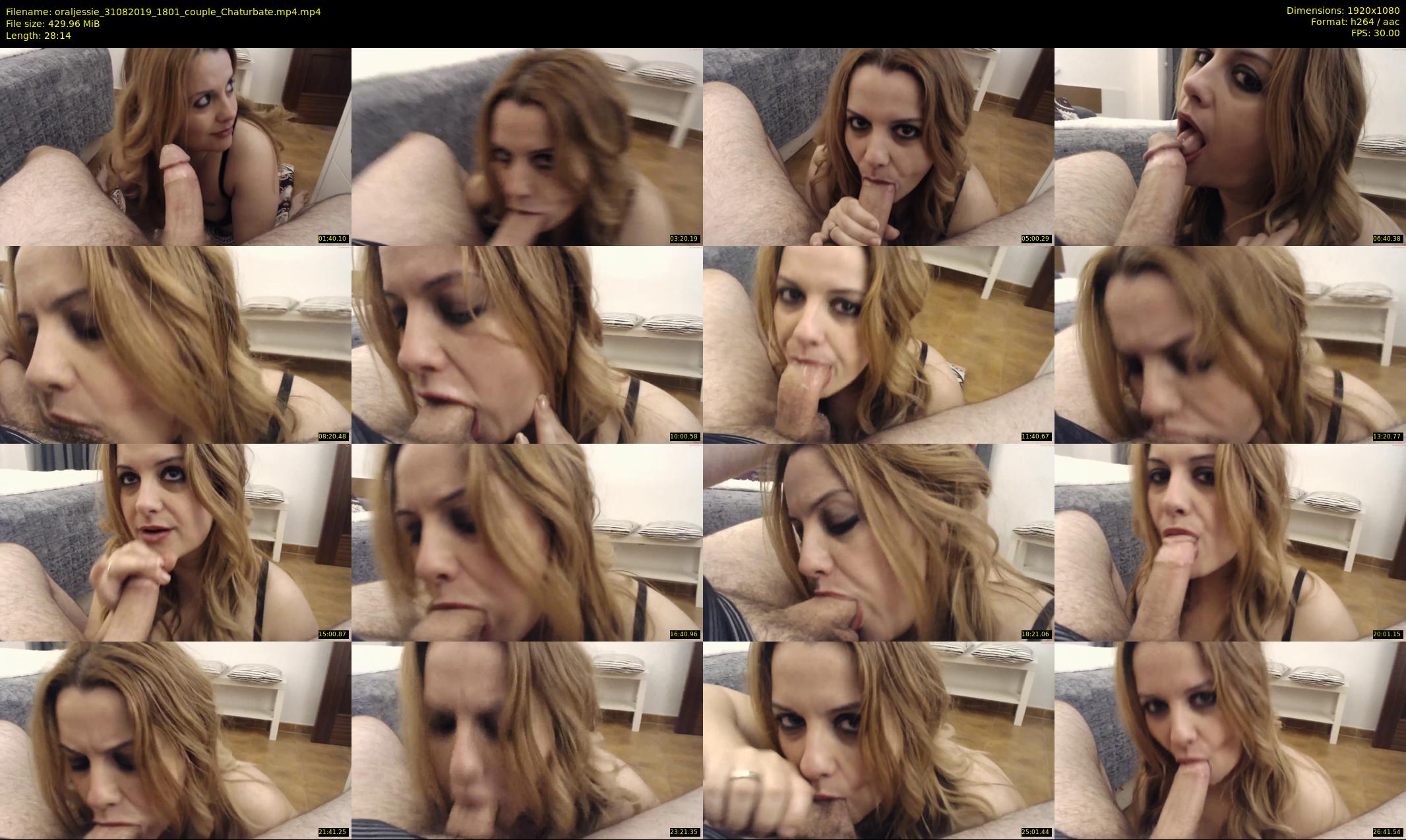 oraljessie — 29 minute Chaturbate couple cam show recording, 1080p, Aug 31, 2019