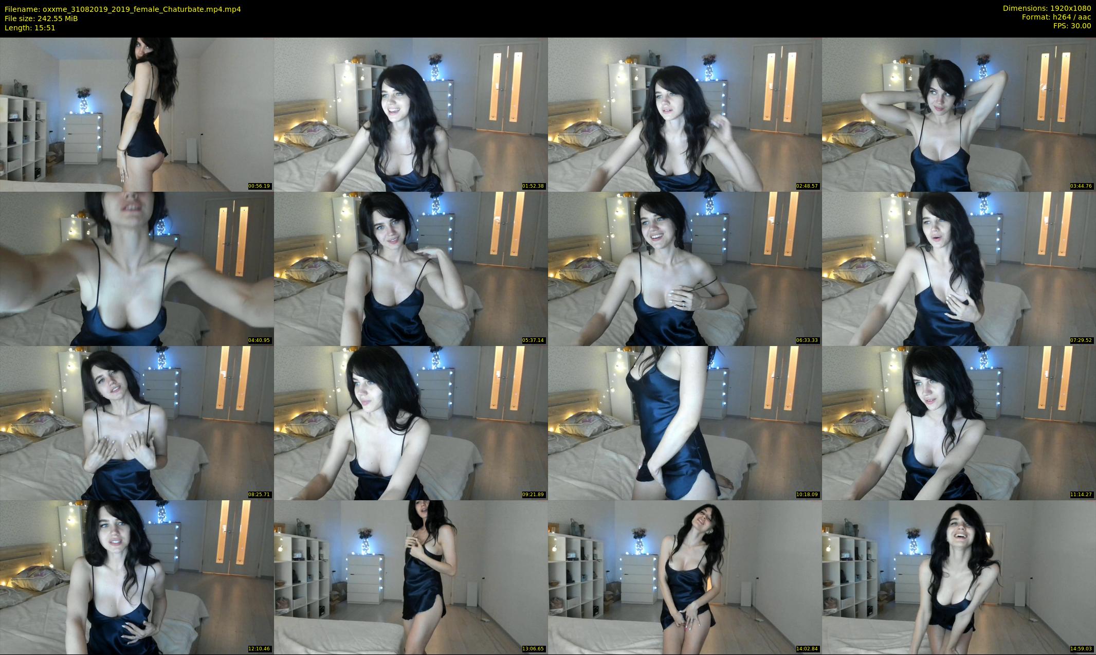 oxxme — 16 minute Chaturbate female cam show recording, 1080p, Aug 31, 2019