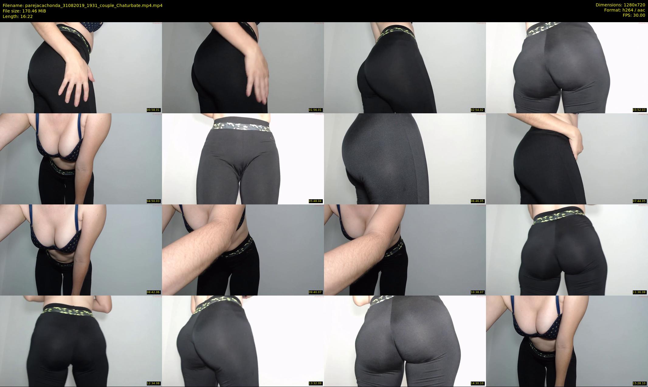 parejacachonda — 17 minute Chaturbate couple cam show recording, 720p, Aug 31, 2019