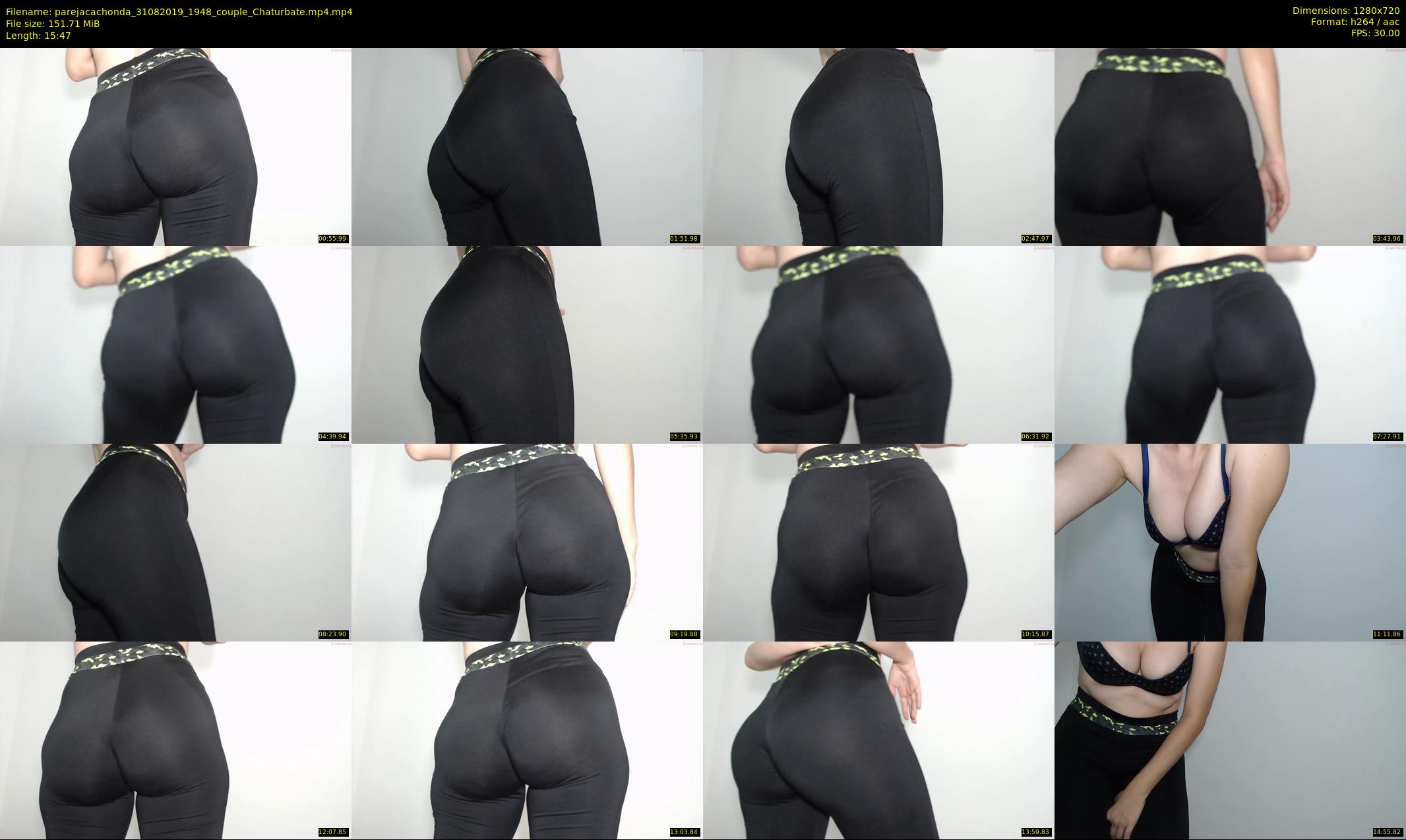 parejacachonda — 16 minute Chaturbate couple cam show recording, 720p, Aug 31, 2019