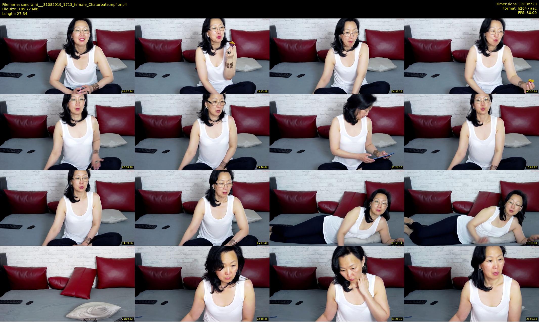 sandrami__ — 28 minute Chaturbate female cam show recording, 720p, Aug 31, 2019