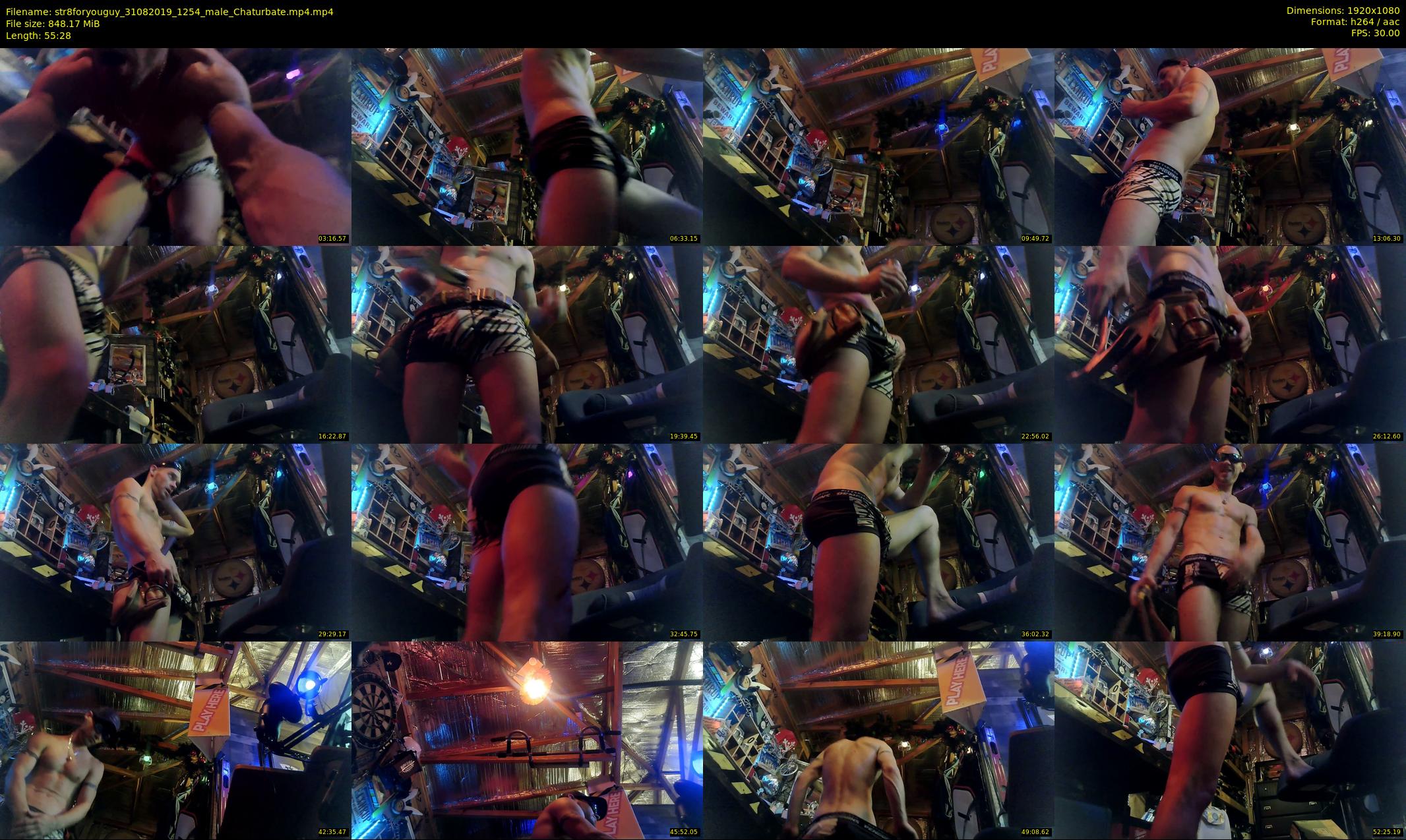 str8foryouguy — 56 minute Chaturbate male cam show recording, 1080p, Aug 31, 2019