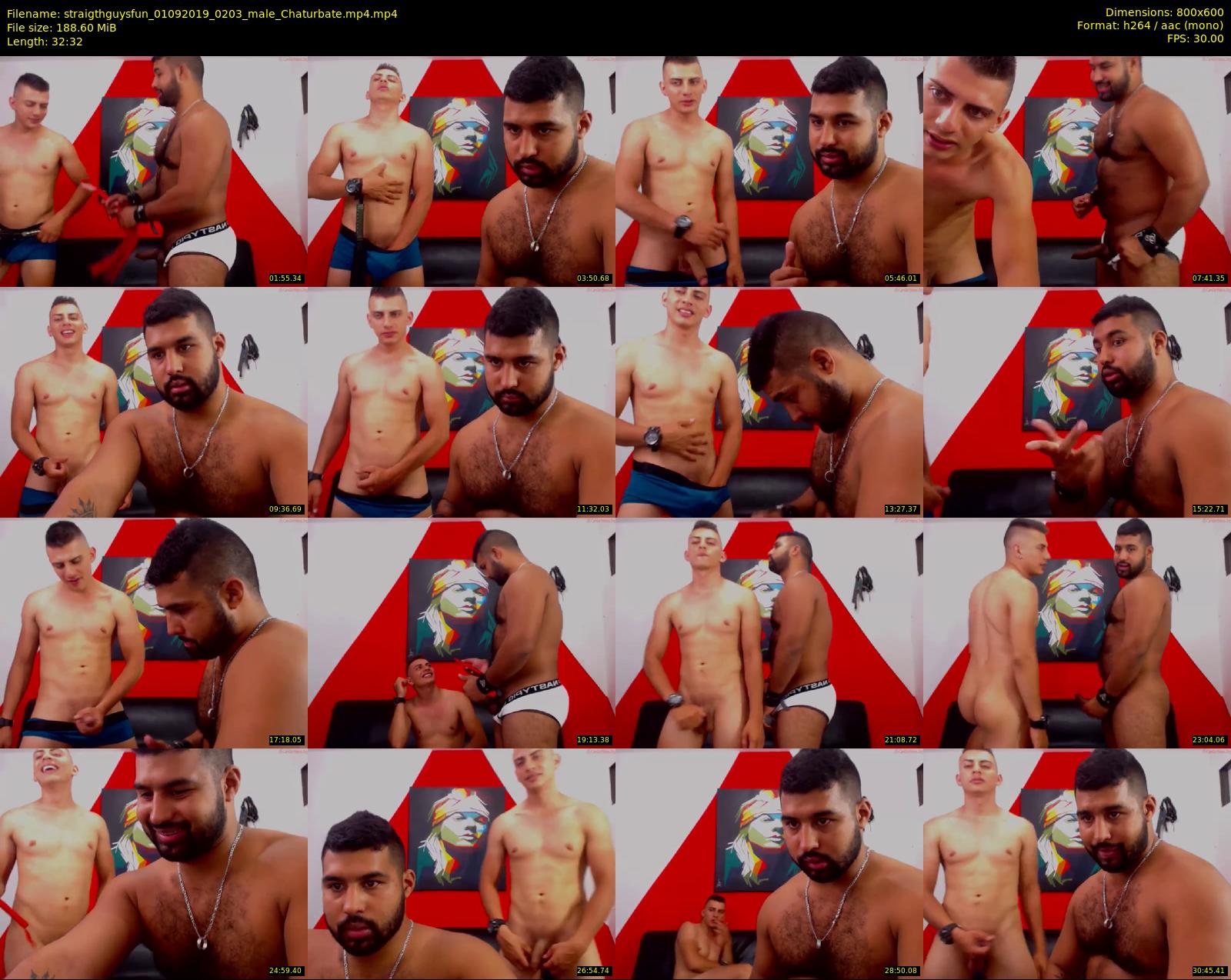straigthguysfun — 33 minute Chaturbate male cam show recording, 480p, Sep 1, 2019
