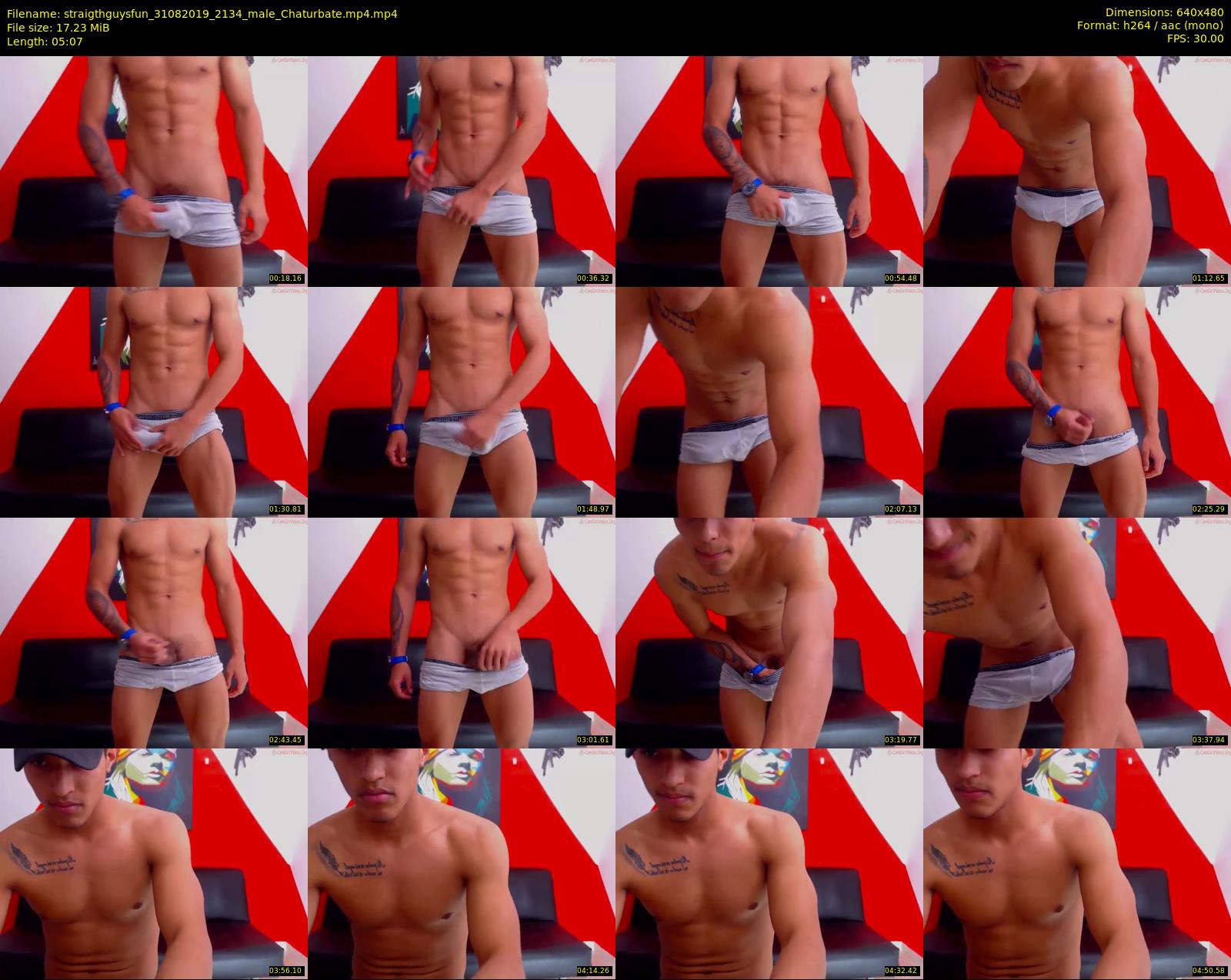 straigthguysfun — 6 minute Chaturbate male cam show recording, 480p, Aug 31, 2019