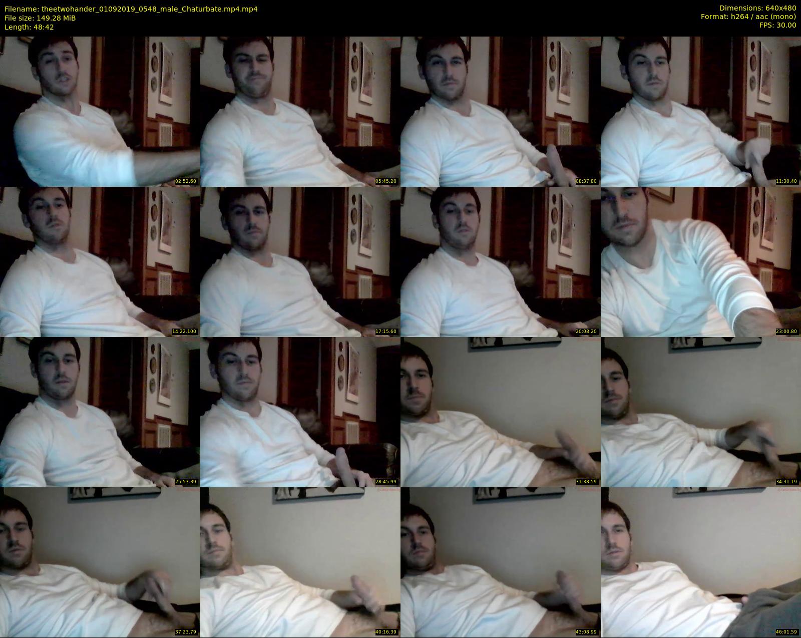 theetwohander — 49 minute Chaturbate male cam show recording, 480p, Sep 1, 2019