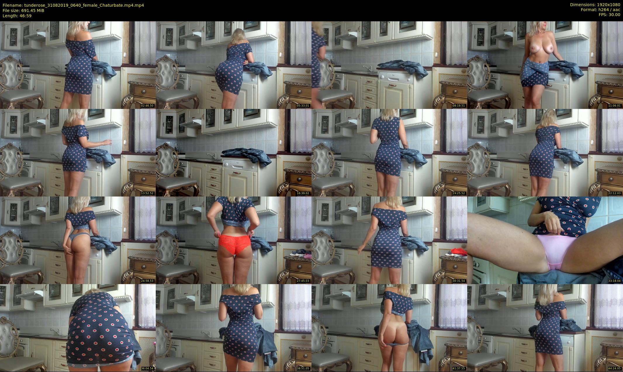 tunderose — 47 minute Chaturbate female cam show recording, 1080p, Aug 31, 2019