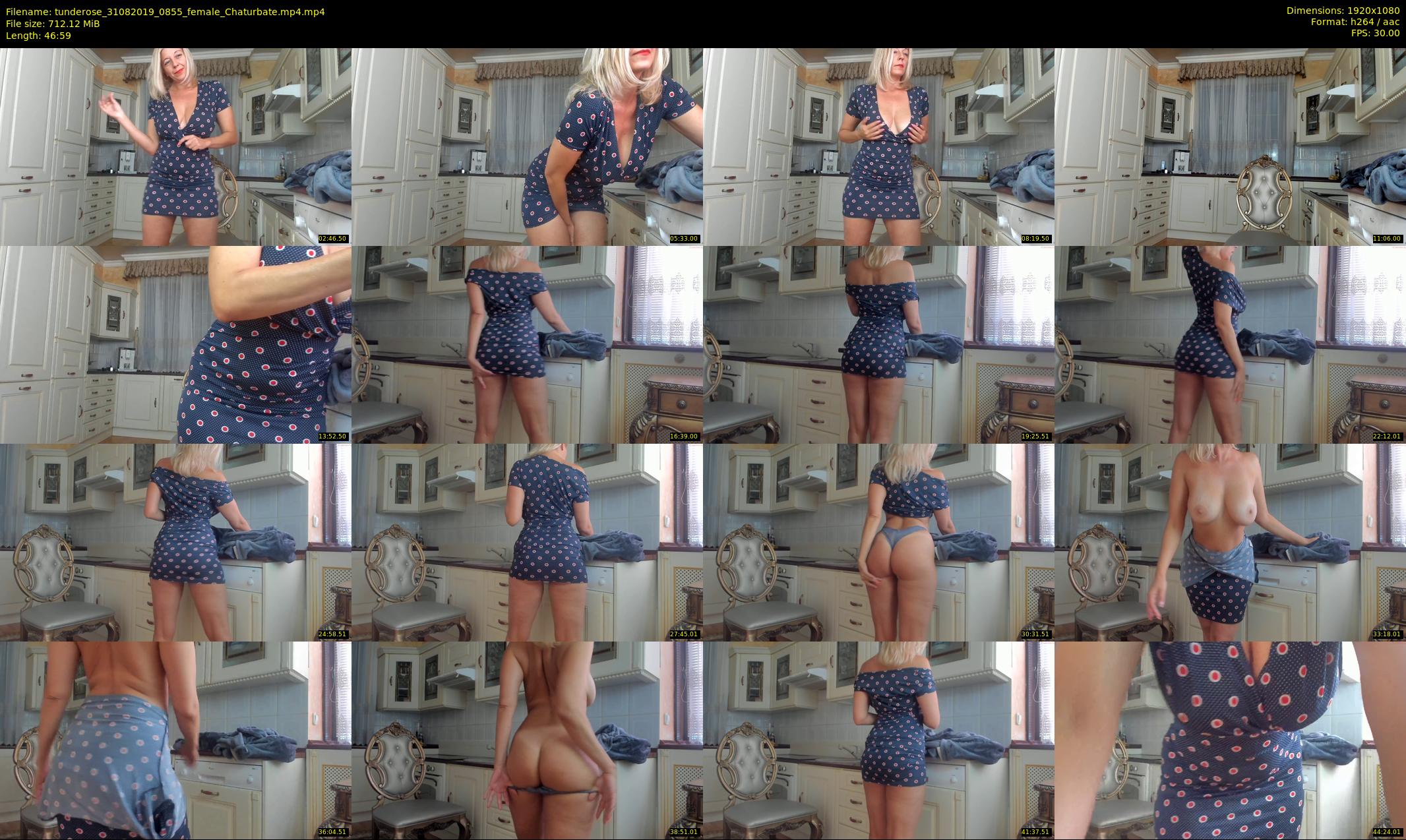 tunderose — 47 minute Chaturbate female cam show recording, 1080p, Aug 31, 2019