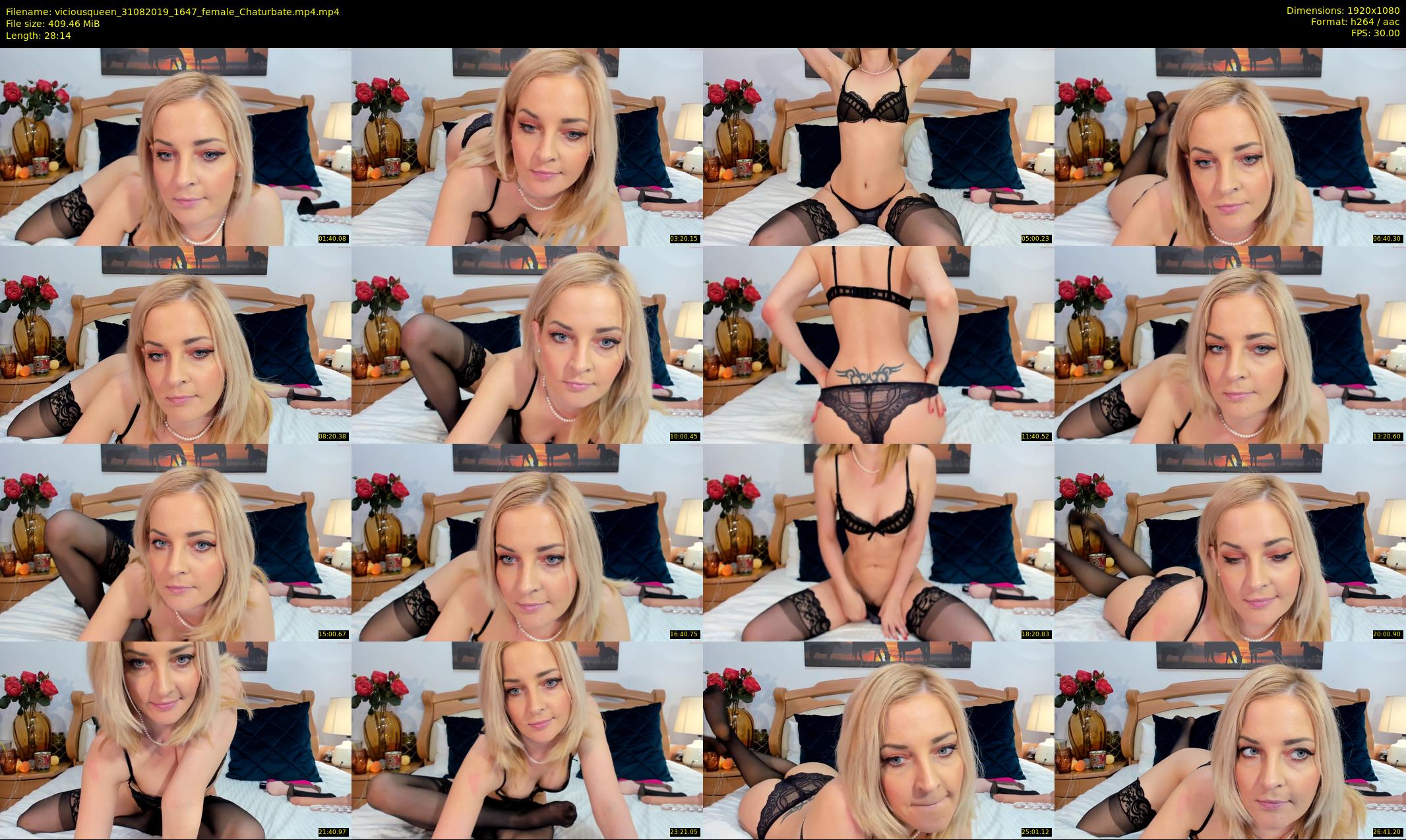 viciousqueen — 29 minute Chaturbate female cam show recording, 1080p, Aug 31, 2019