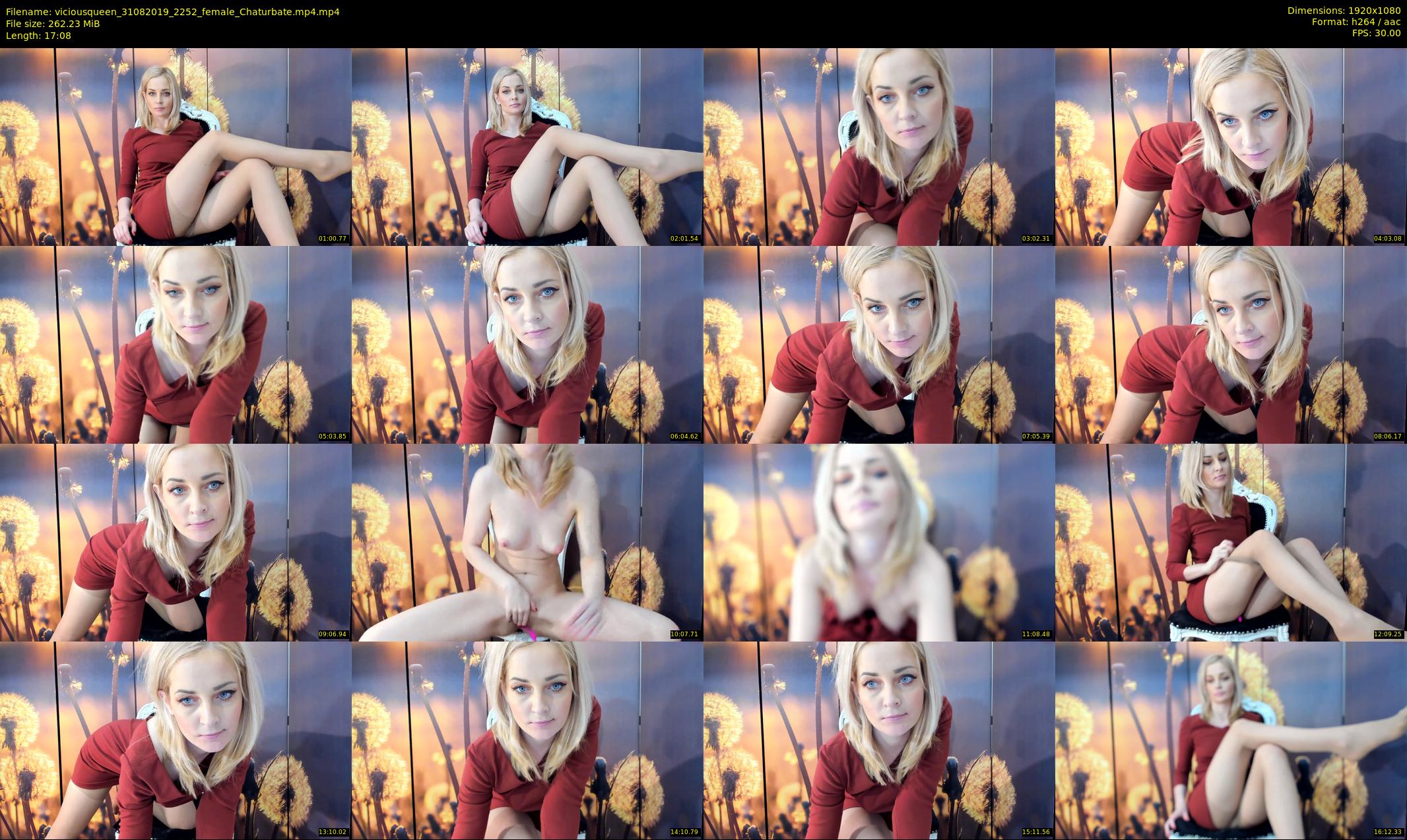 viciousqueen — 18 minute Chaturbate female cam show recording, 1080p, Aug 31, 2019