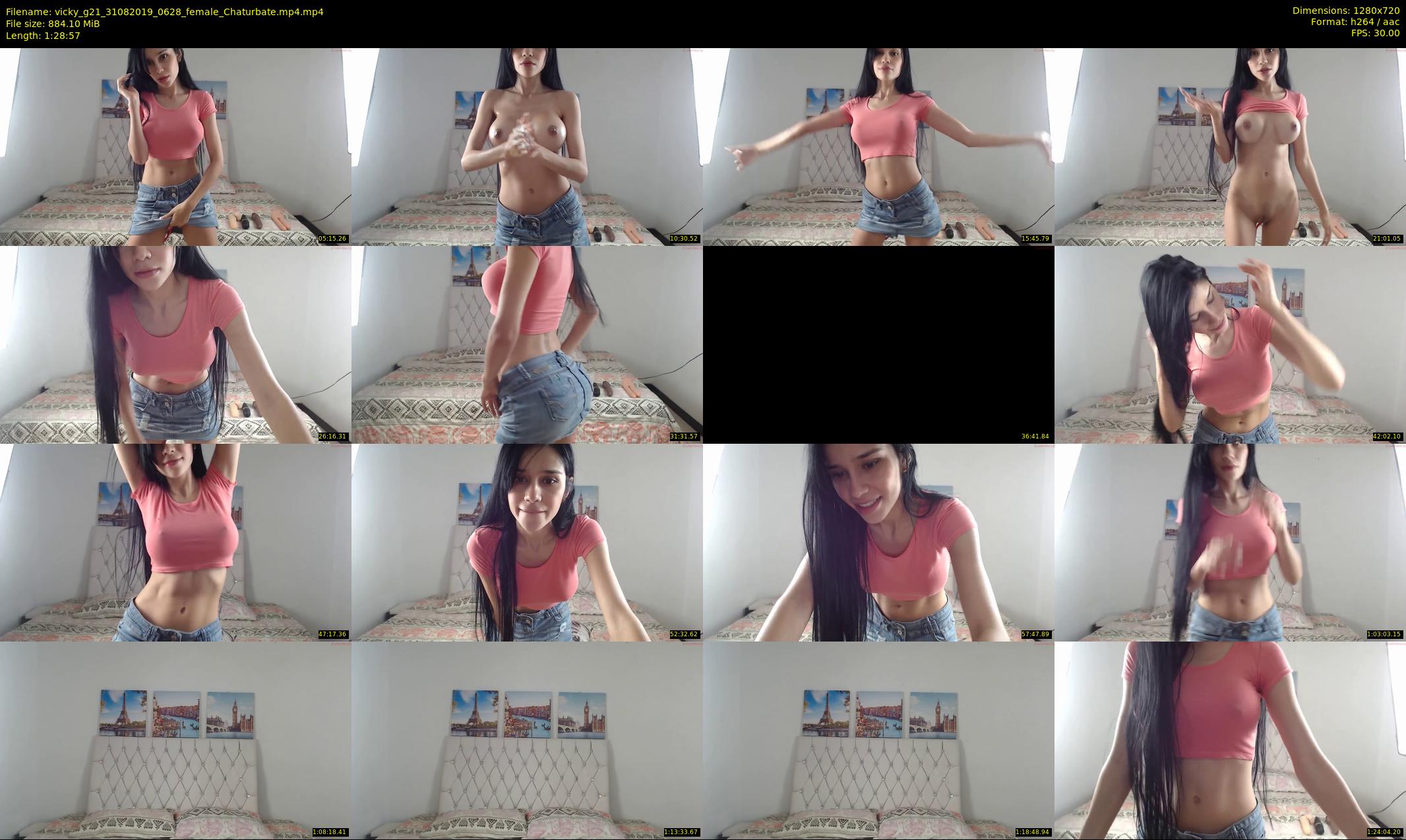 vicky_g21 — 89 minute Chaturbate female cam show recording, 720p, Aug 31, 2019
