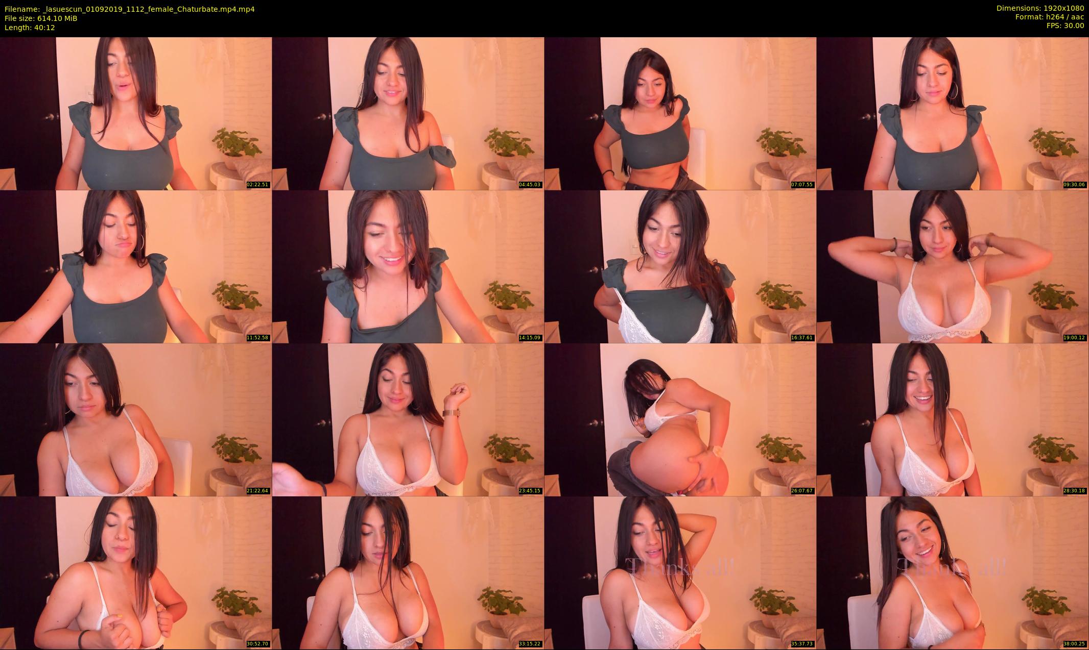 _lasuescun — 41 minute Chaturbate female cam show recording, 1080p, Sep 1, 2019