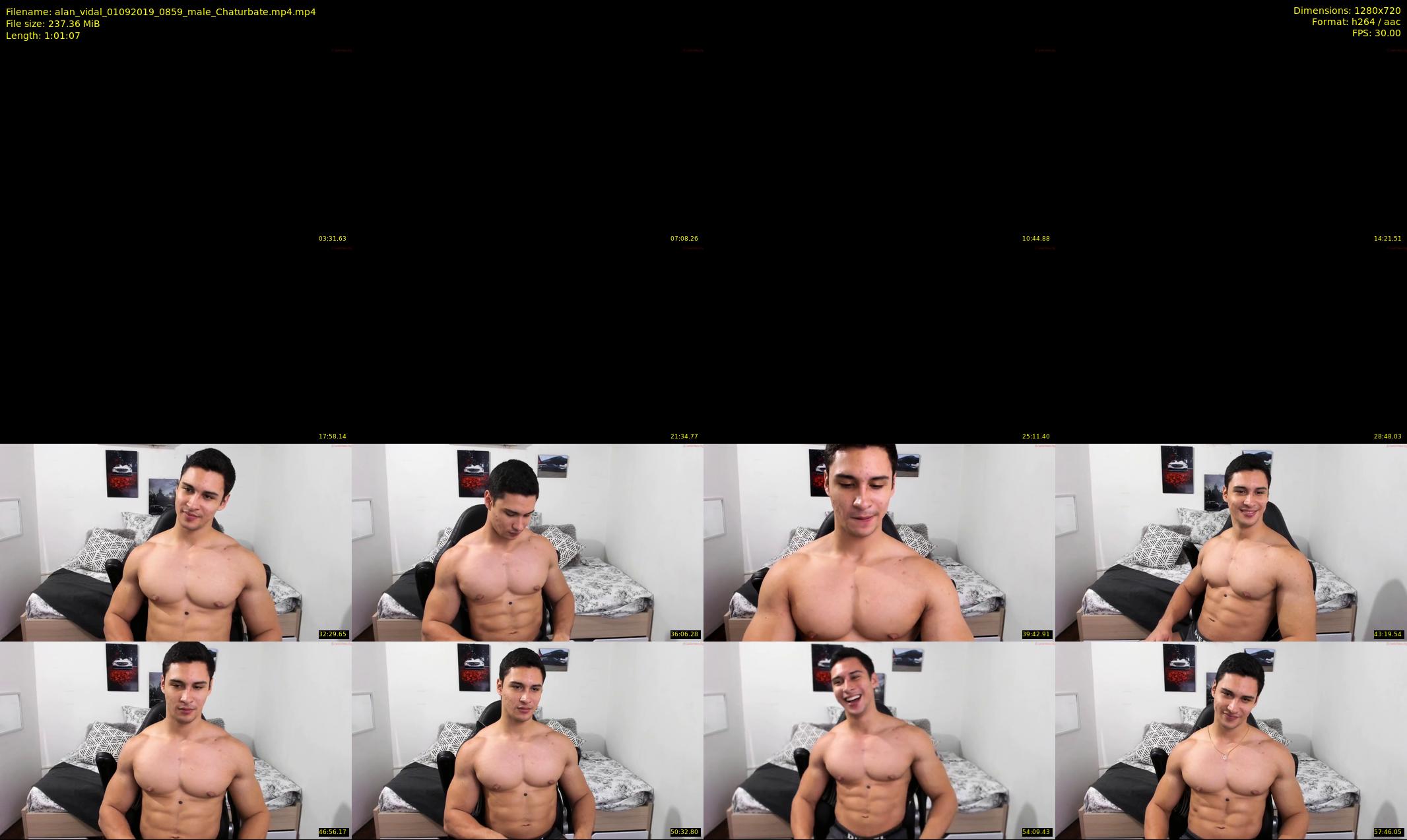 alan_vidal — 62 minute Chaturbate male cam show recording, 720p, Sep 1, 2019