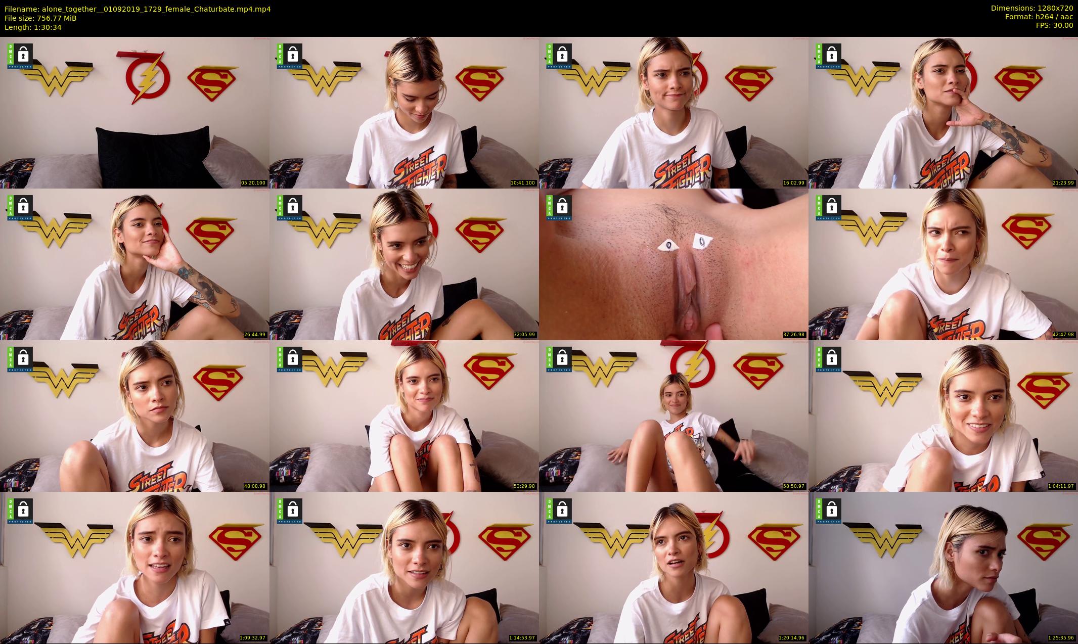 alone_together_ — 91 minute Chaturbate female cam show recording, 720p, Sep 1, 2019
