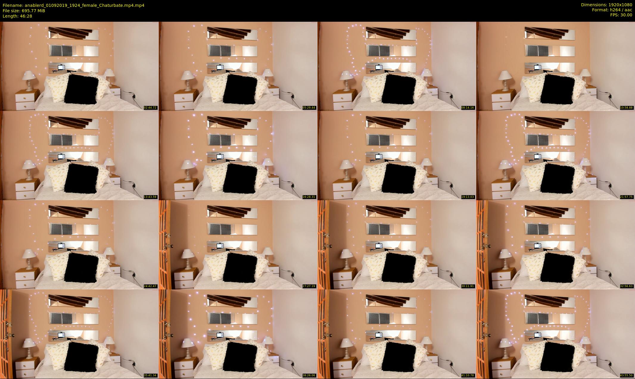 anablerd — 47 minute Chaturbate female cam show recording, 1080p, Sep 1, 2019