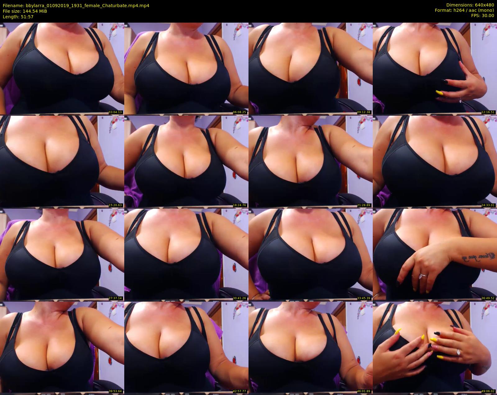 bbylarra — 52 minute Chaturbate couple cam show recording, 480p, Sep 1, 2019