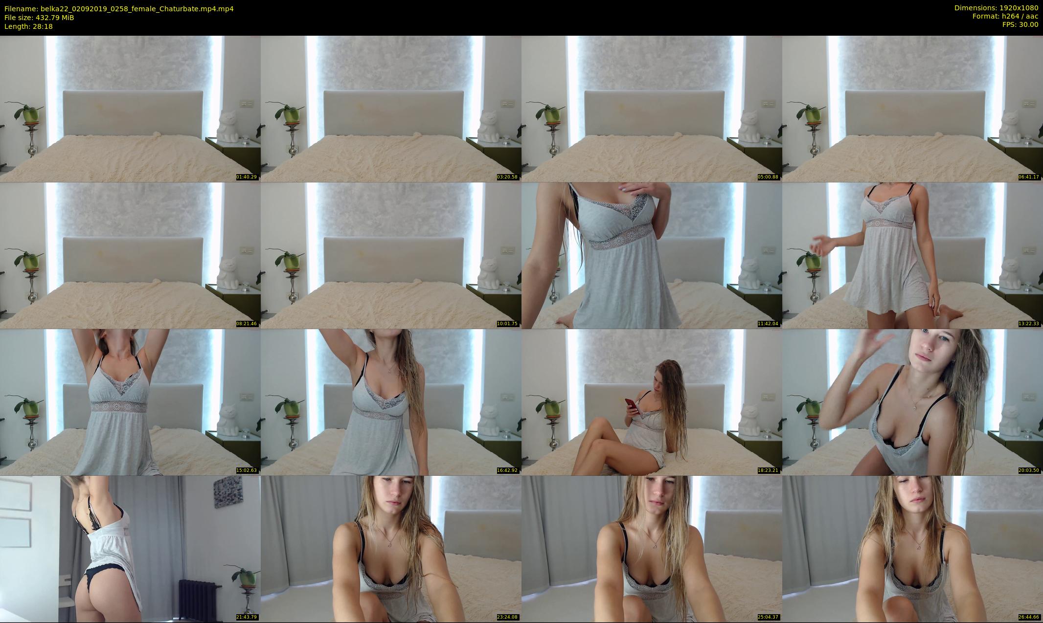 belka22 — 29 minute Chaturbate female cam show recording, 1080p, Sep 2, 2019