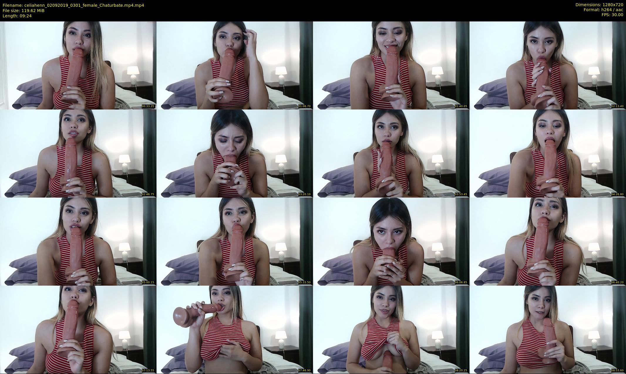 celiahenn — 10 minute Chaturbate female cam show recording, 720p, Sep 2, 2019