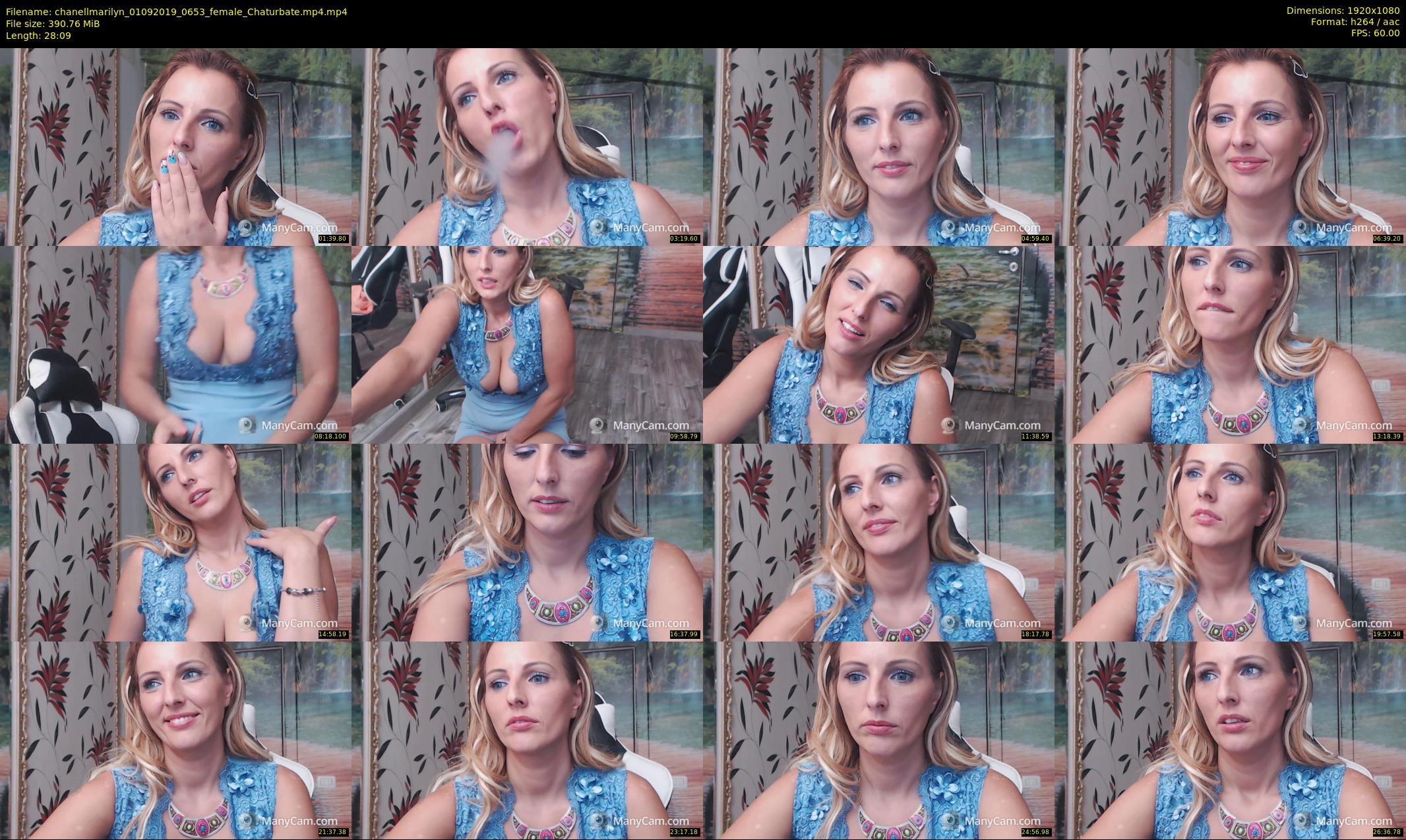 chanellmarilyn — 29 minute Chaturbate female cam show recording, 1080p, Sep 1, 2019