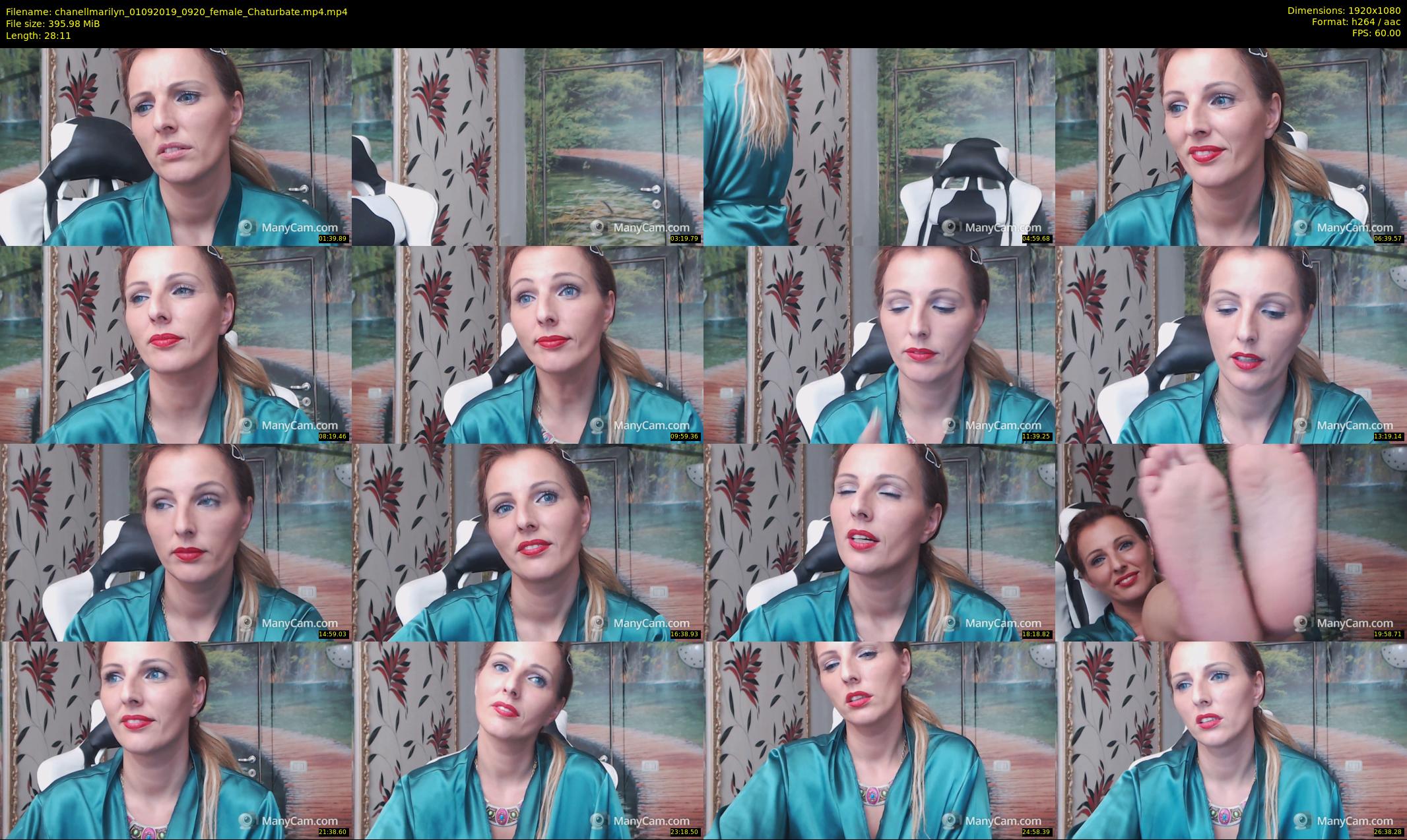 chanellmarilyn — 29 minute Chaturbate female cam show recording, 1080p, Sep 1, 2019