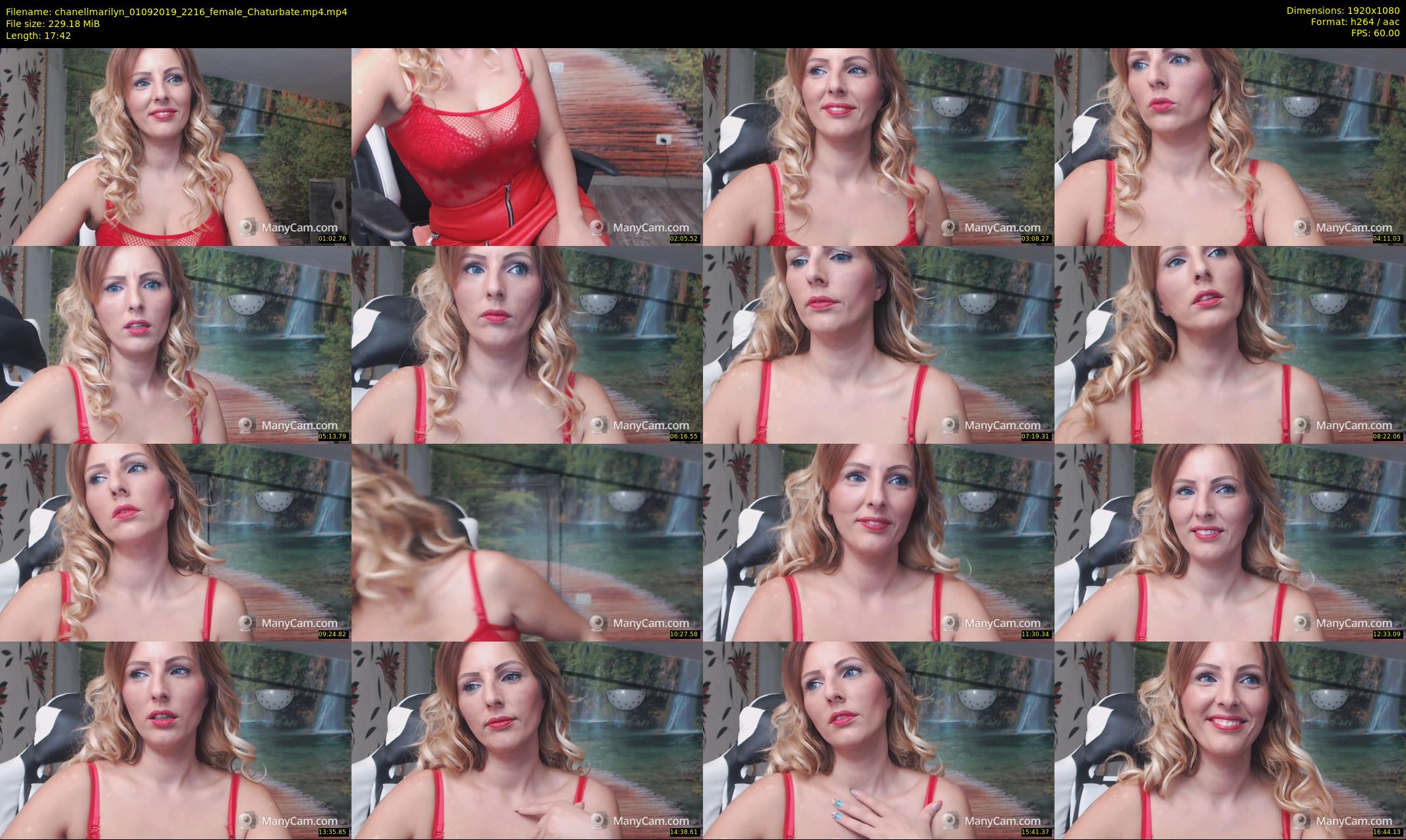 chanellmarilyn — 18 minute Chaturbate female cam show recording, 1080p, Sep 1, 2019