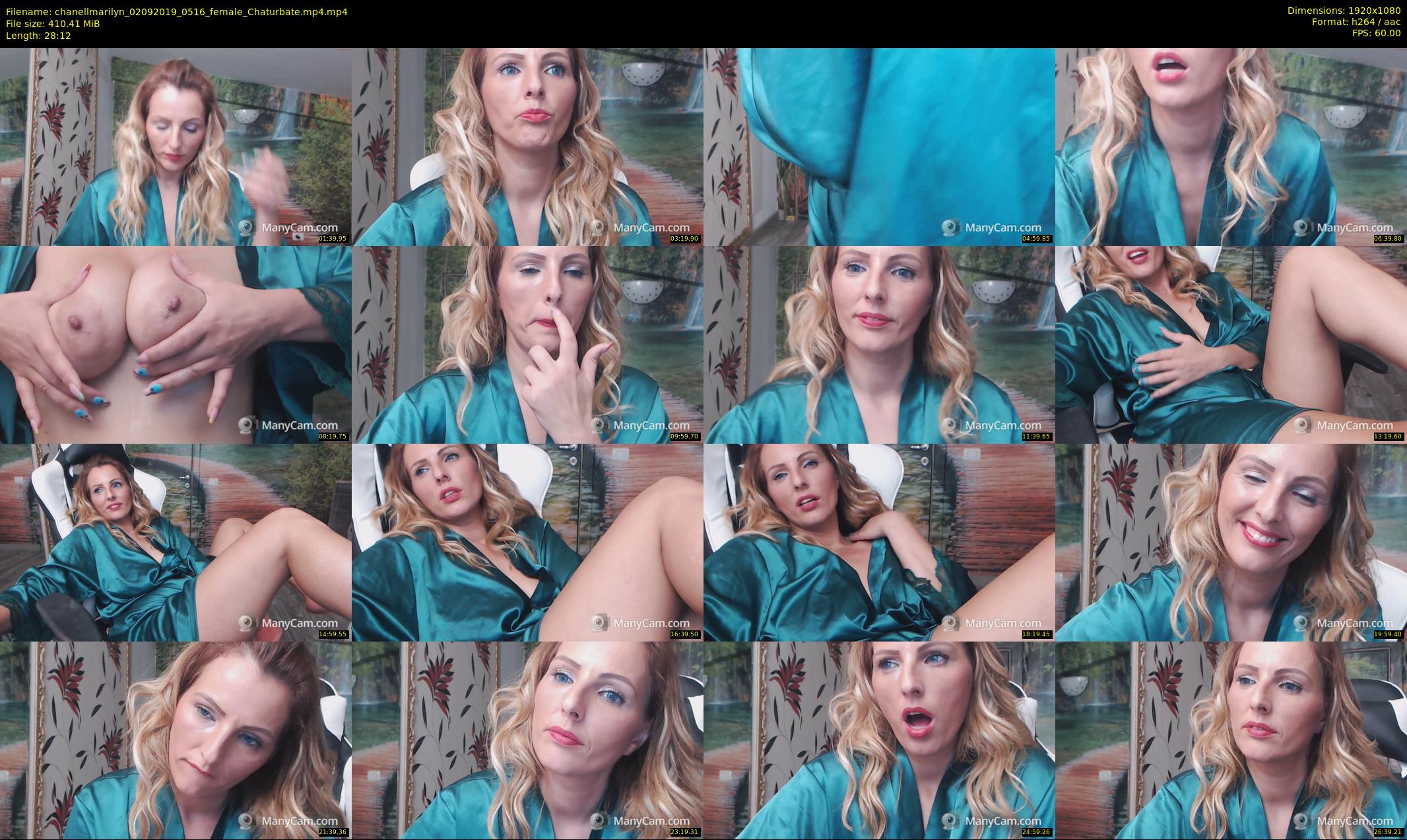 chanellmarilyn — 29 minute Chaturbate female cam show recording, 1080p, Sep 2, 2019