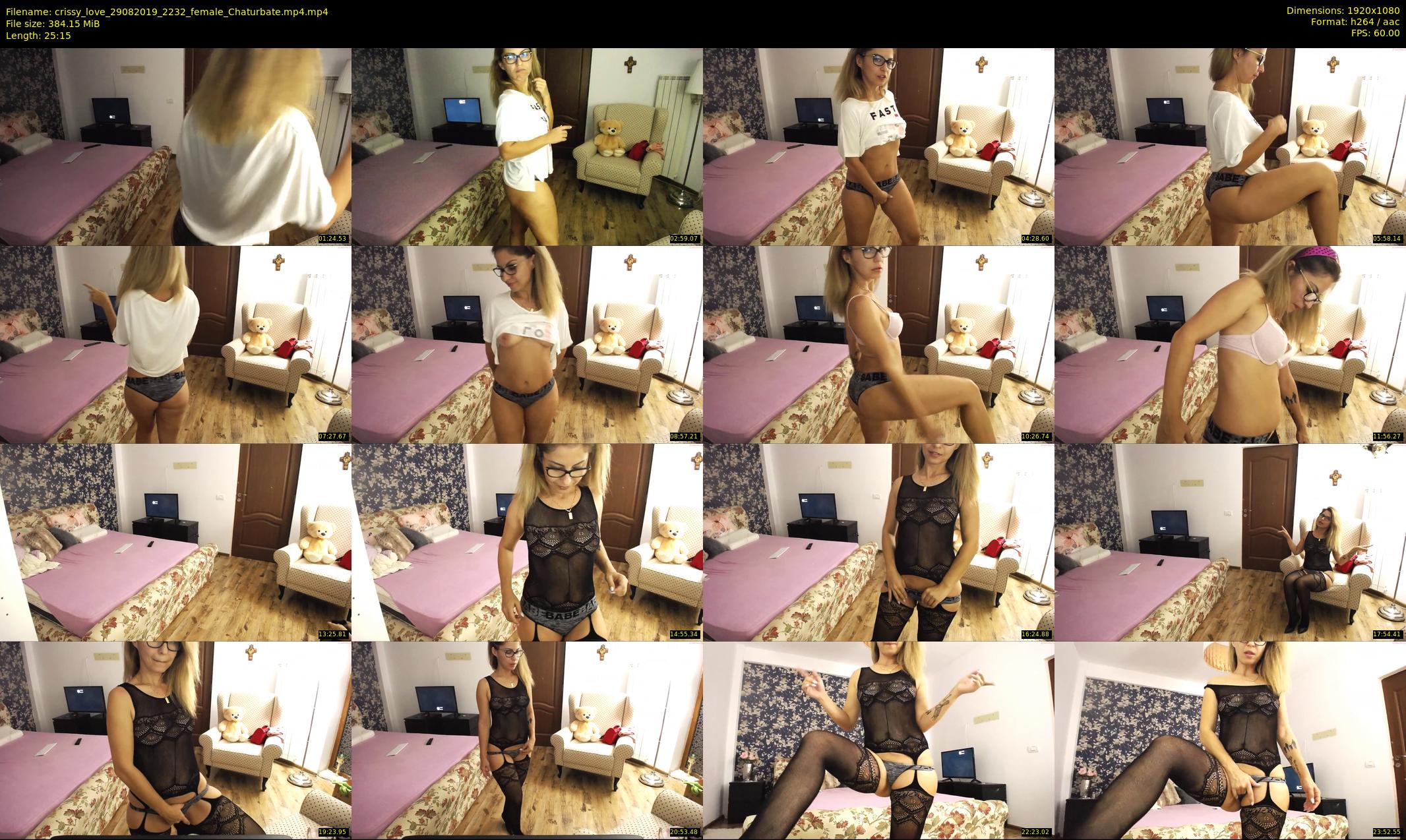 crissy_love — 26 minute Chaturbate female cam show recording, 1080p, Aug 29, 2019