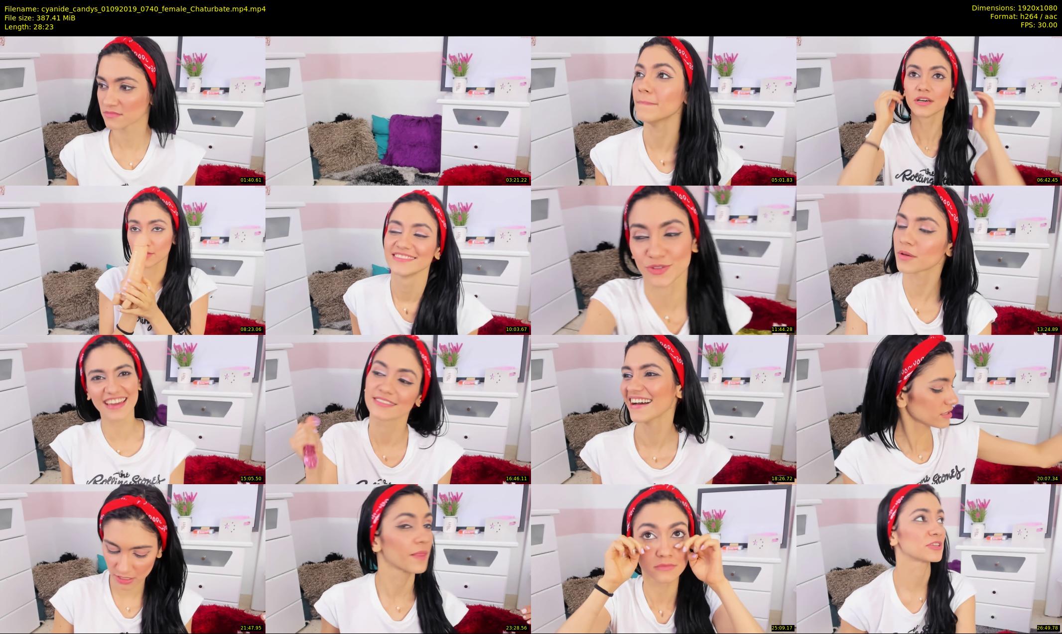 cyanide_candys — 29 minute Chaturbate female cam show recording, 1080p, Sep 1, 2019