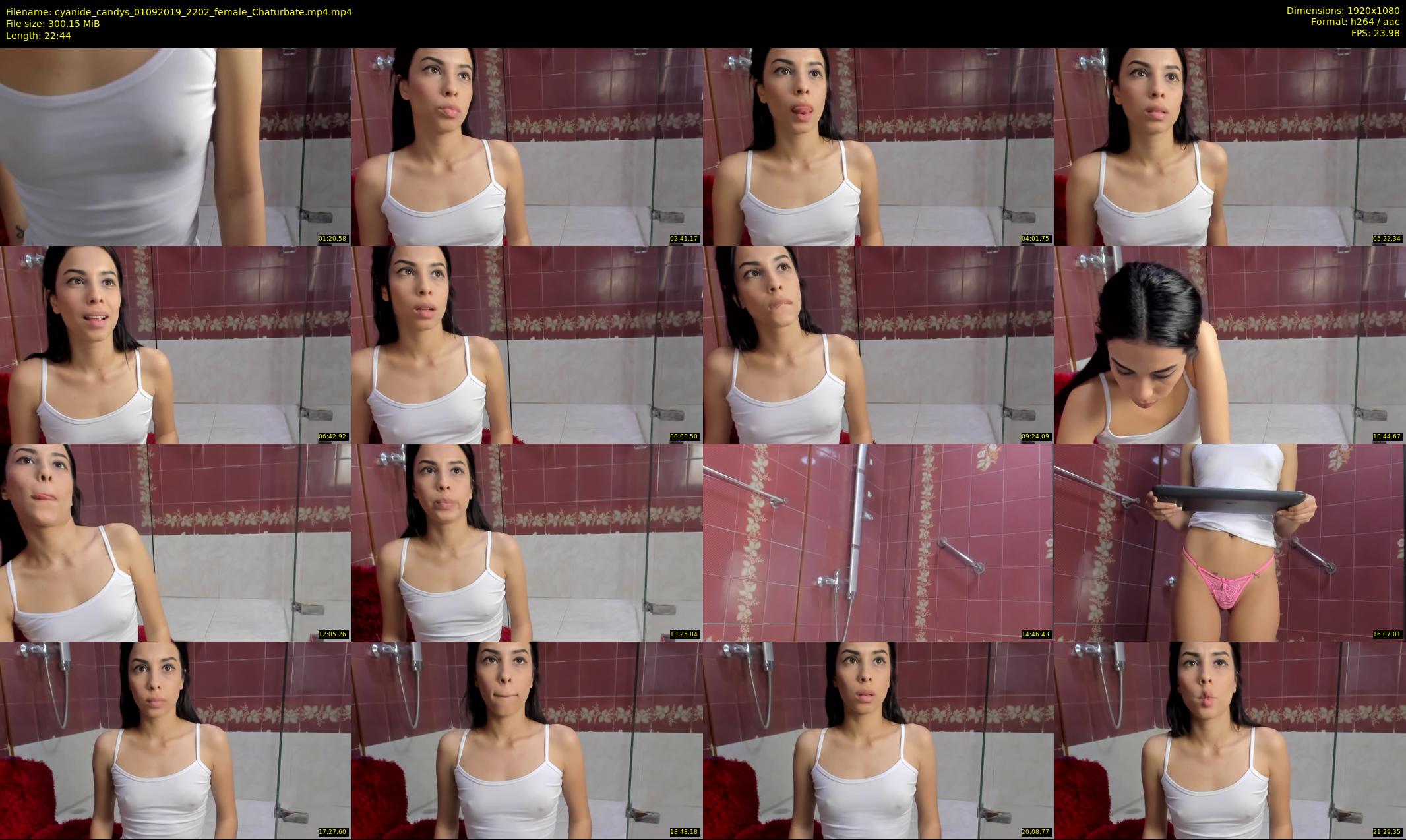 cyanide_candys — 23 minute Chaturbate female cam show recording, 1080p, Sep 1, 2019