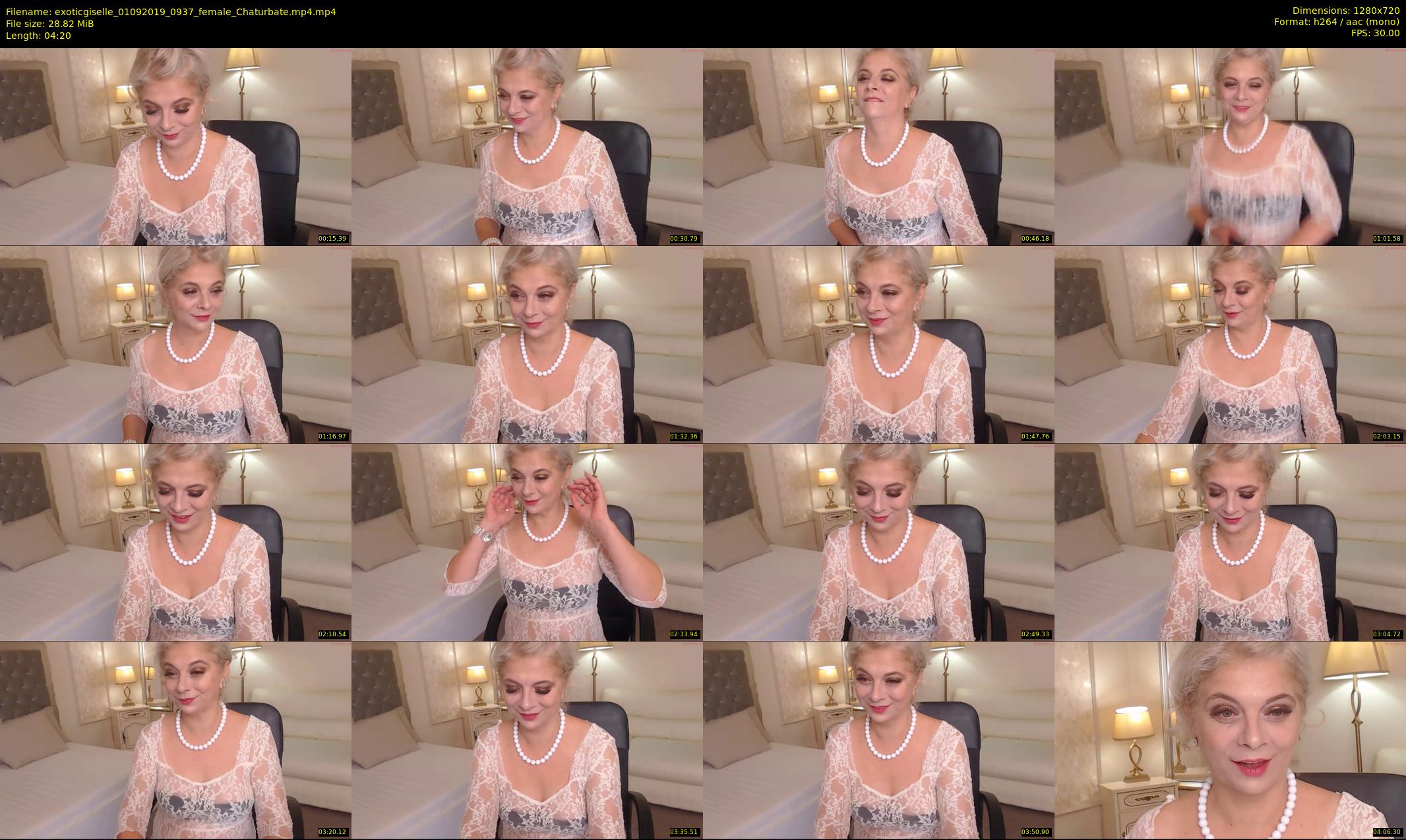 exoticgiselle — 5 minute Chaturbate female cam show recording, 720p, Sep 1, 2019