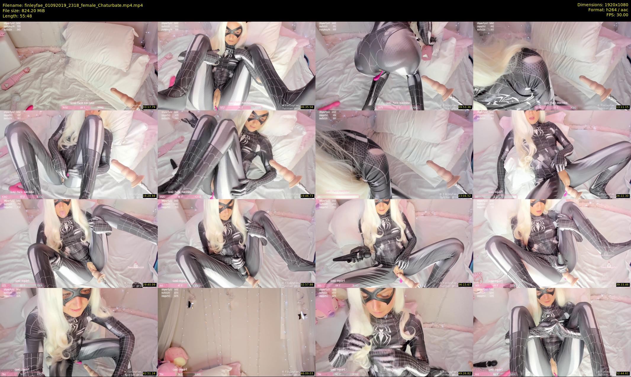 finleyfae — 56 minute Chaturbate female cam show recording, 1080p, Sep 1, 2019