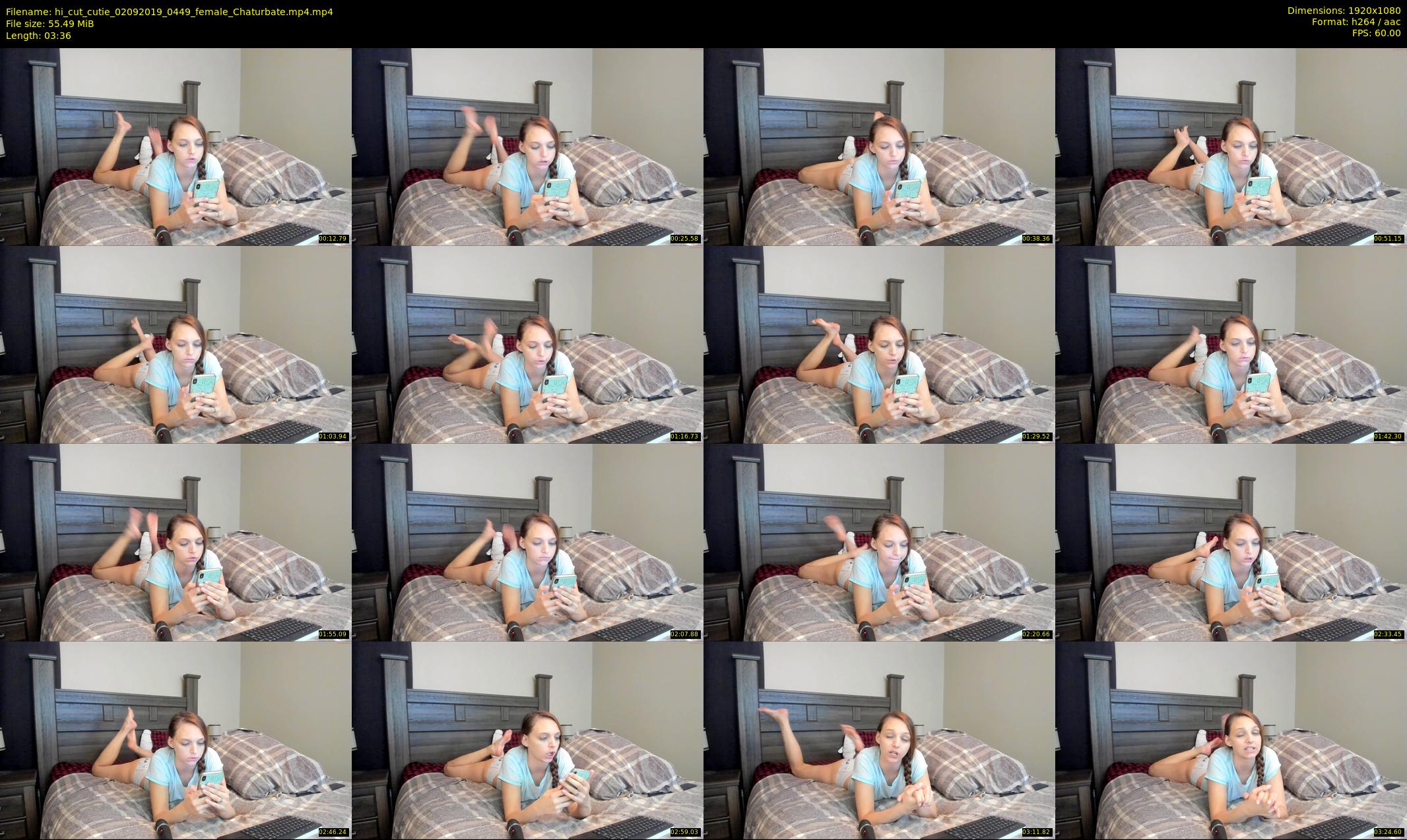 hi_cut_cutie — 4 minute Chaturbate female cam show recording, 1080p, Sep 2, 2019
