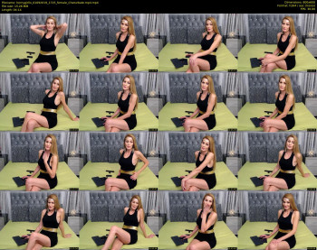hornygirllx — 5 minute Chaturbate female cam show recording, 480p, Sep 1, 2019