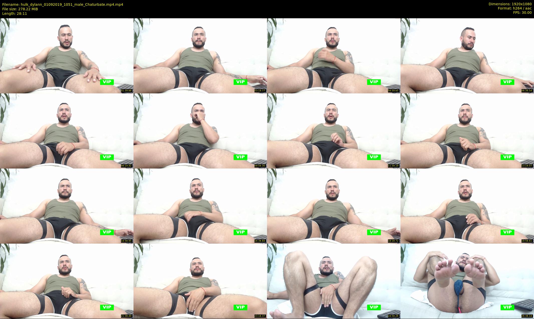 hulk_dylann — 29 minute Chaturbate male cam show recording, 1080p, Sep 1, 2019