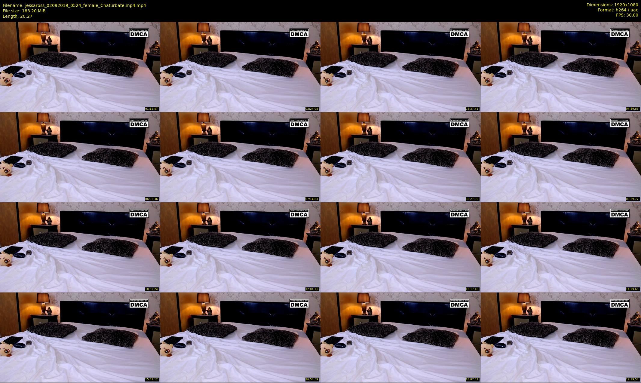 jessaross — 21 minute Chaturbate female cam show recording, 1080p, Sep 2, 2019