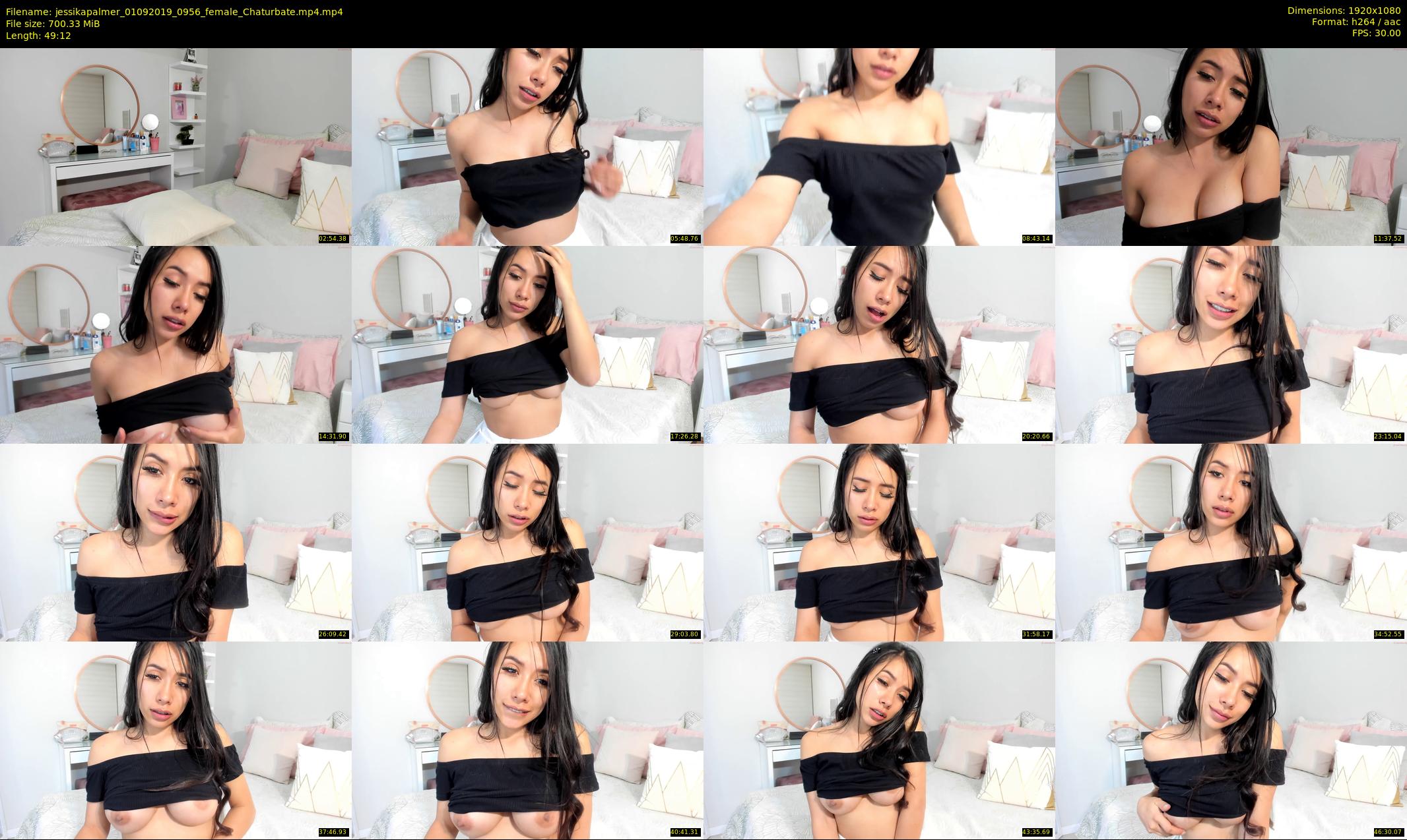 jessikapalmer — 50 minute Chaturbate female cam show recording, 1080p, Sep 1, 2019