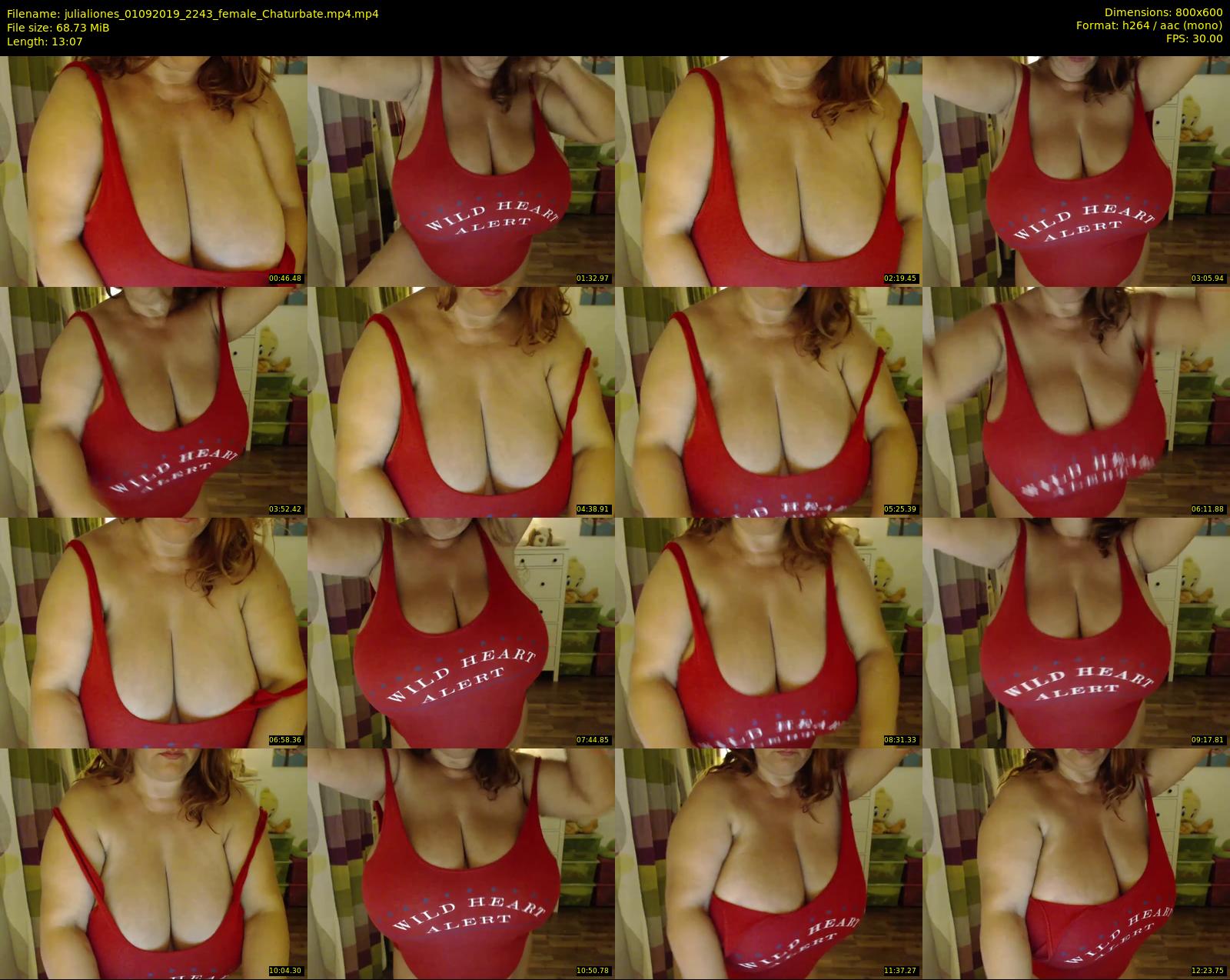 julialiones — 14 minute Chaturbate female cam show recording, 480p, Sep 1, 2019