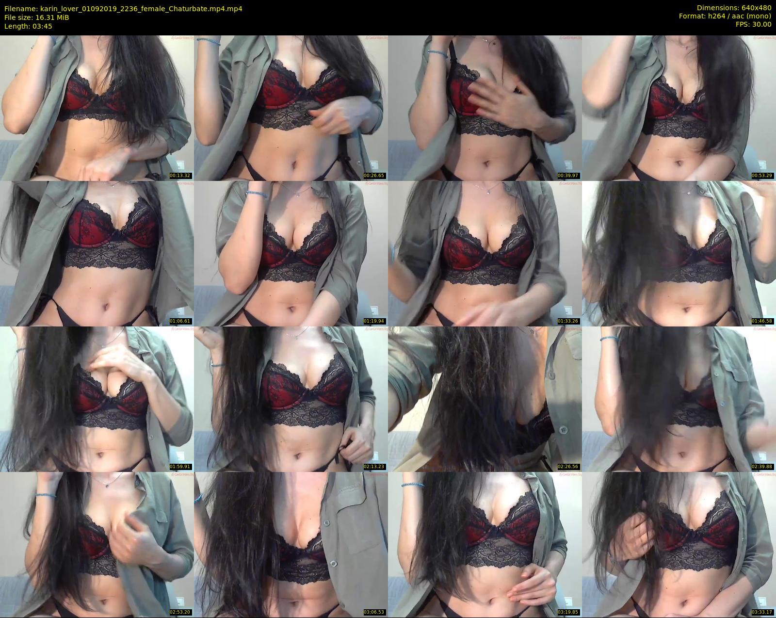 karin_lover — 4 minute Chaturbate female cam show recording, 480p, Sep 1, 2019