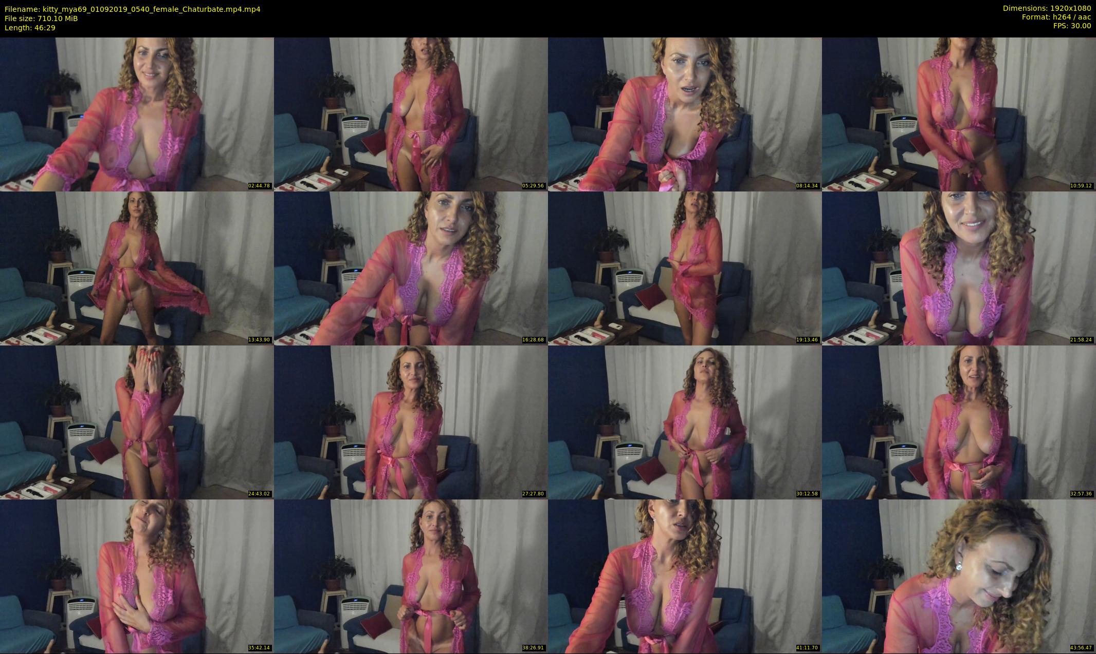 kitty_mya69 — 47 minute Chaturbate female cam show recording, 1080p, Sep 1, 2019