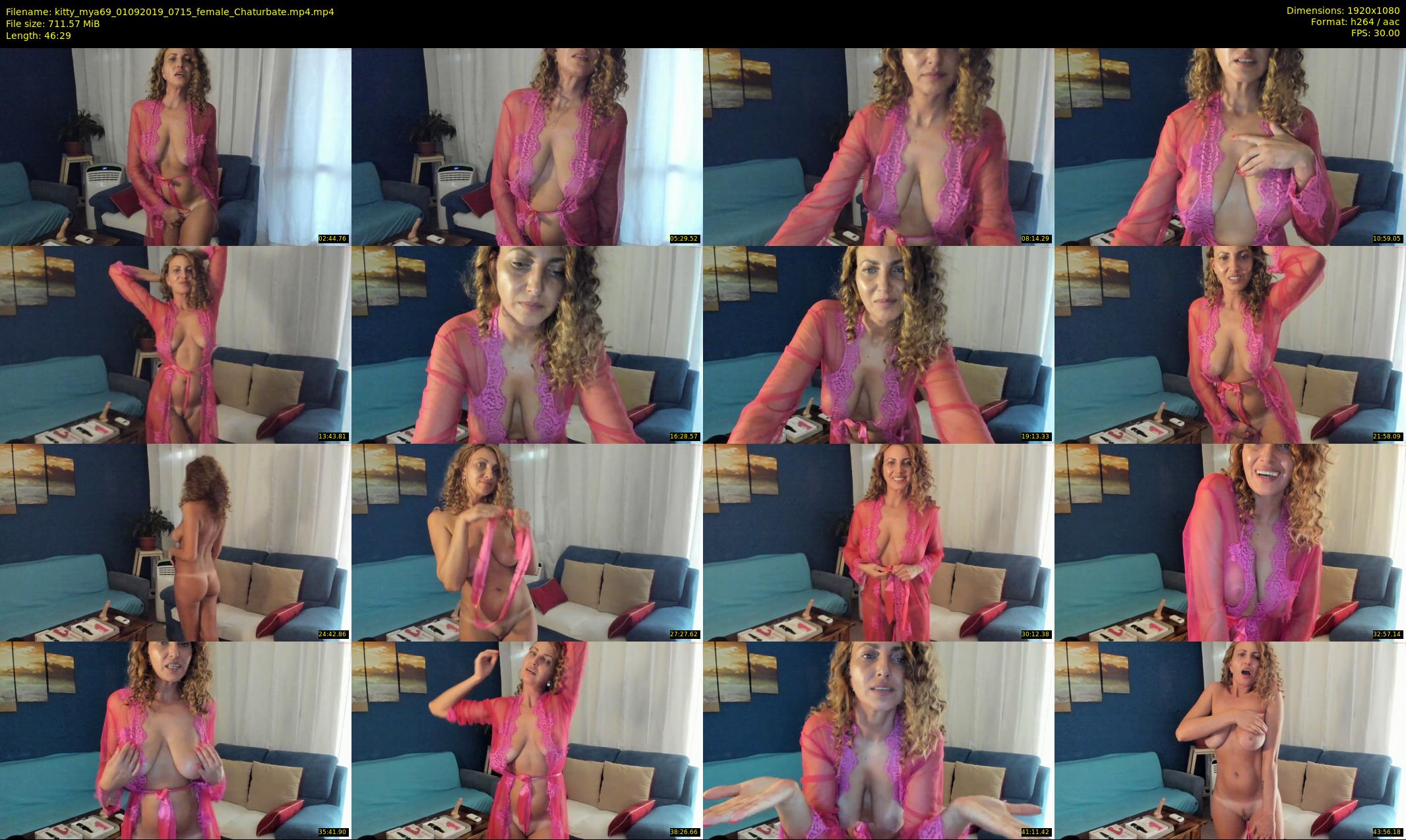 kitty_mya69 — 47 minute Chaturbate female cam show recording, 1080p, Sep 1, 2019