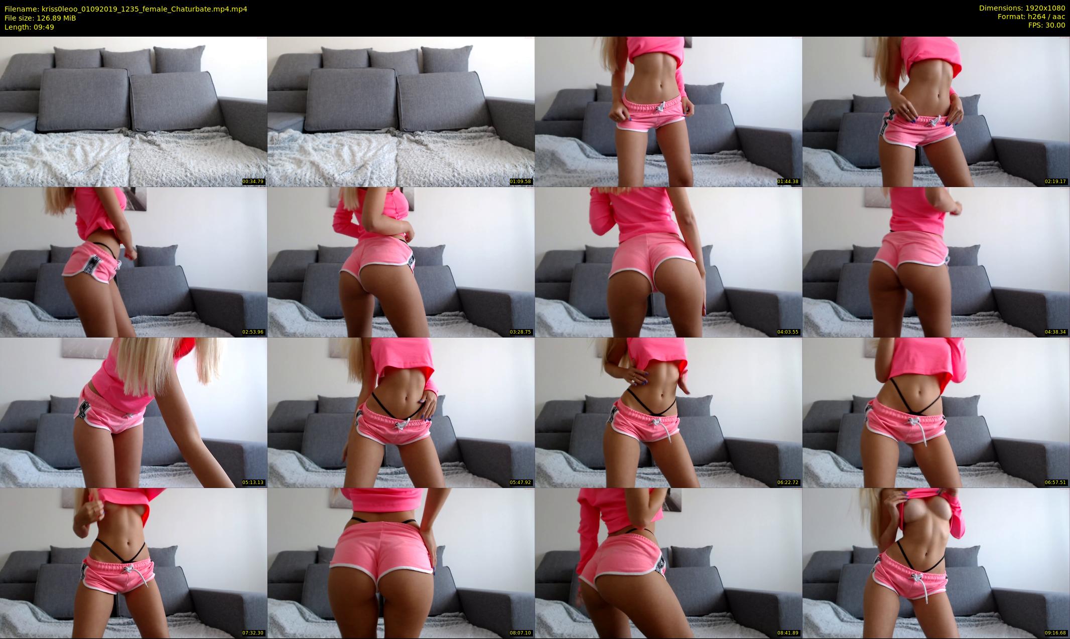 kriss0leoo — 10 minute Chaturbate couple cam show recording, 1080p, Sep 1, 2019