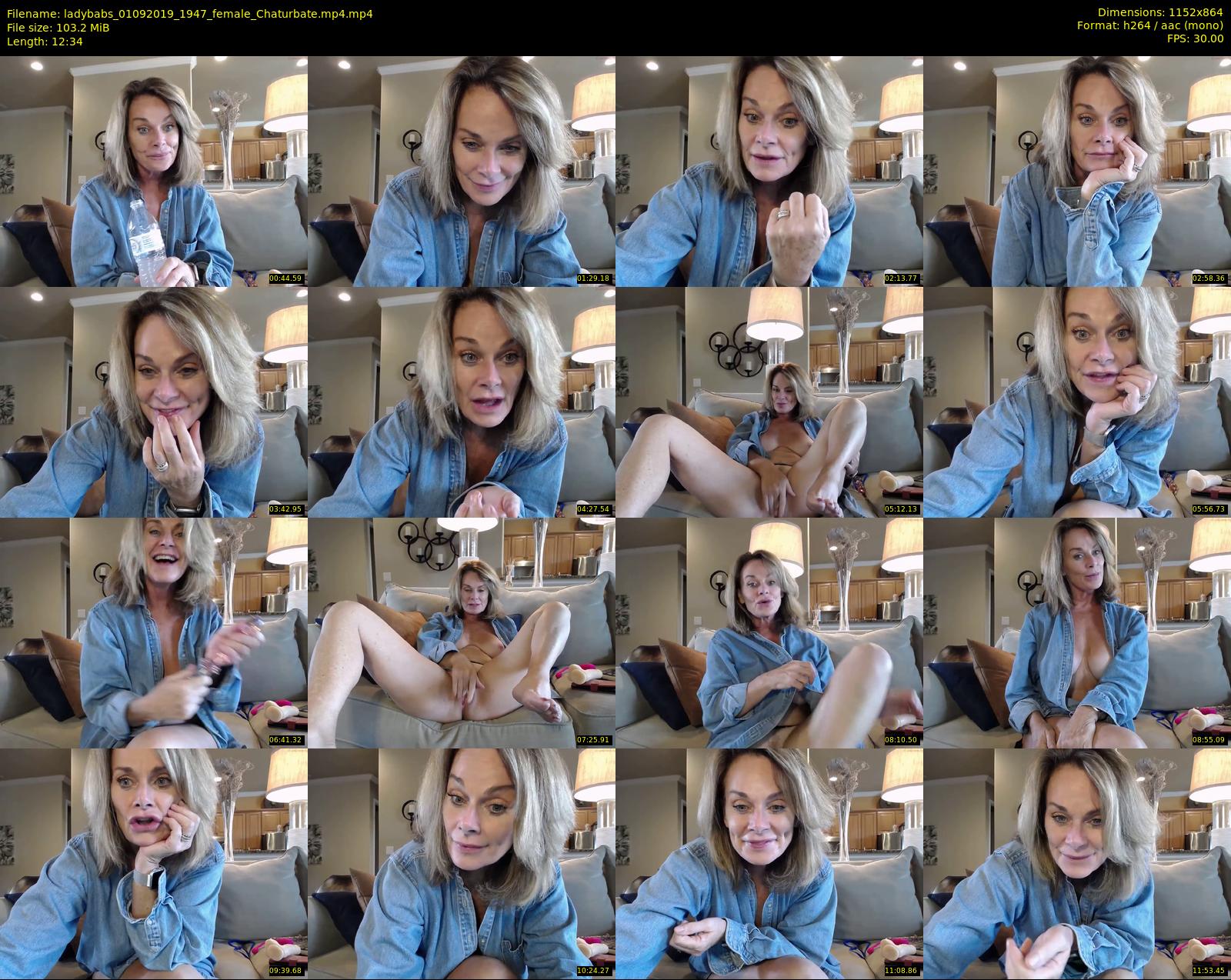 ladybabs — 13 minute Chaturbate female cam show recording, 720p, Sep 1, 2019