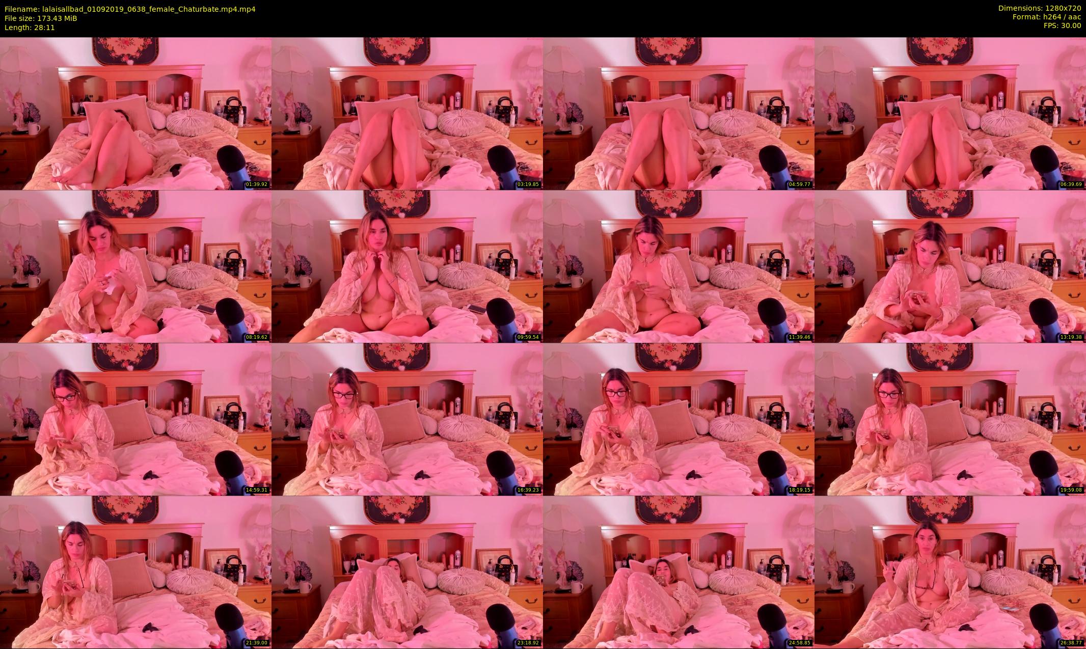 lalaisallbad — 29 minute Chaturbate female cam show recording, 720p, Sep 1, 2019