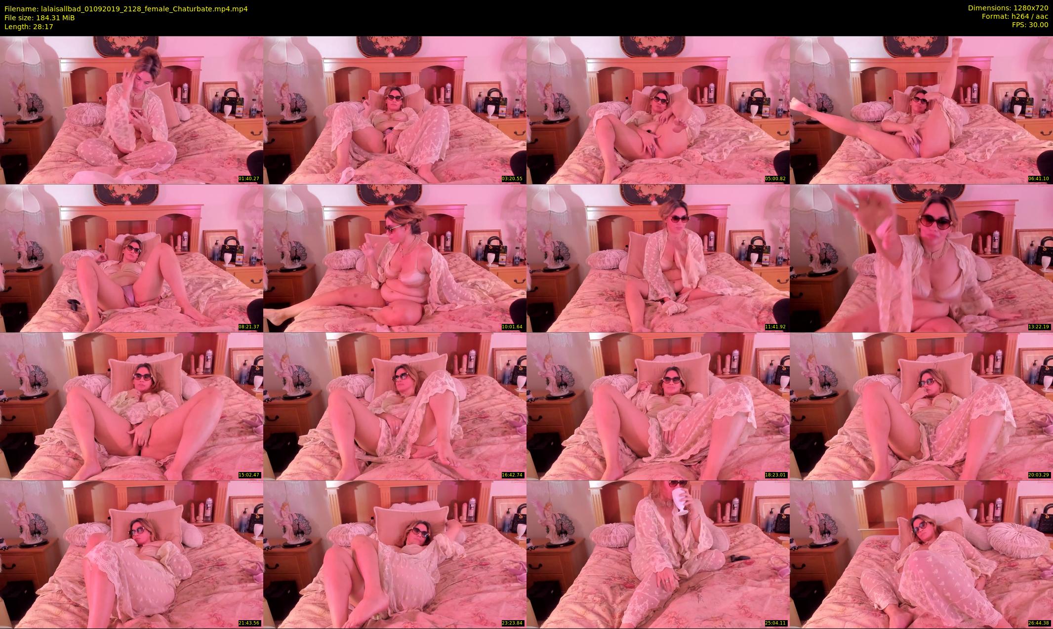 lalaisallbad — 29 minute Chaturbate female cam show recording, 720p, Sep 1, 2019