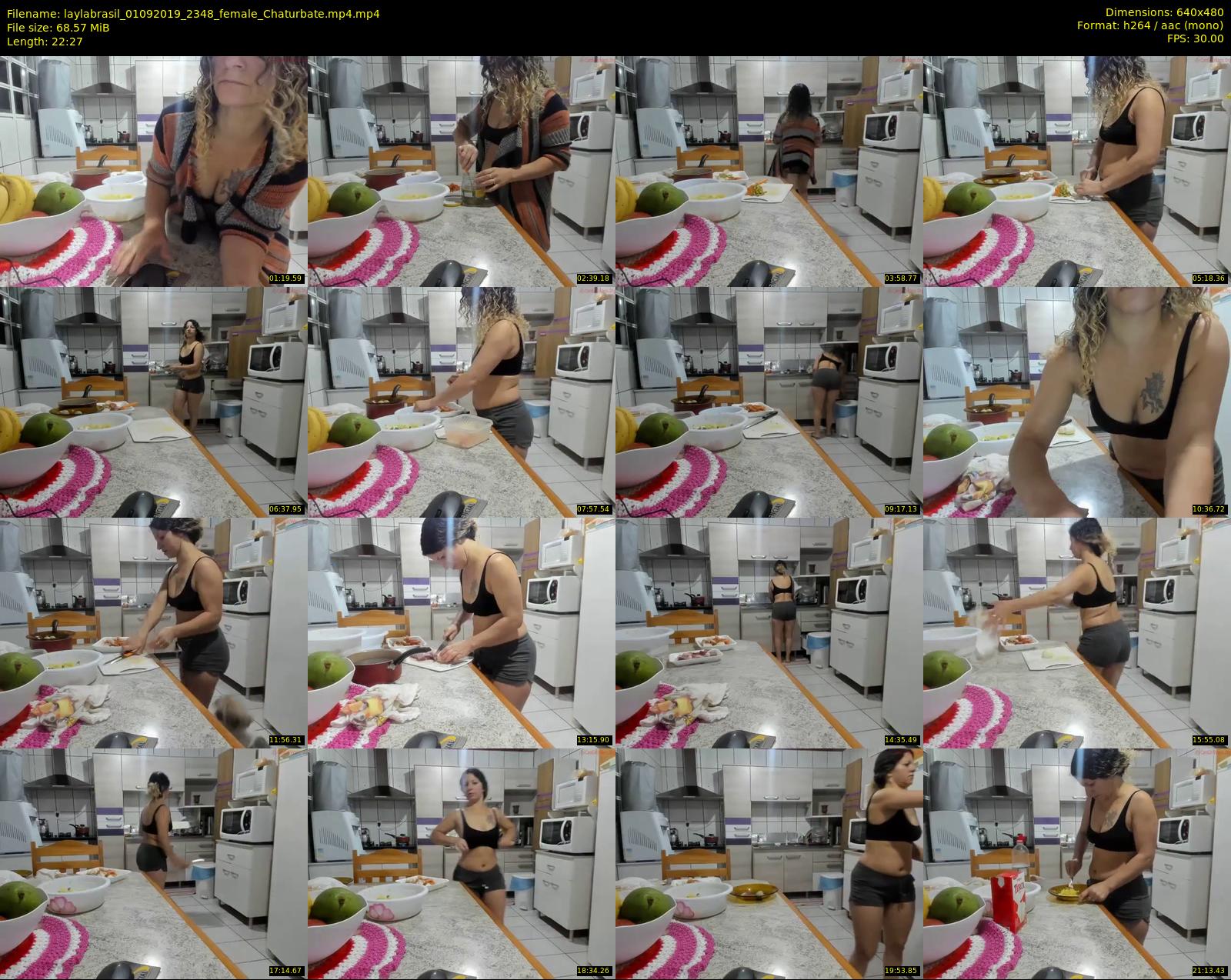 laylabrasil — 23 minute Chaturbate female cam show recording, 480p, Sep 1, 2019