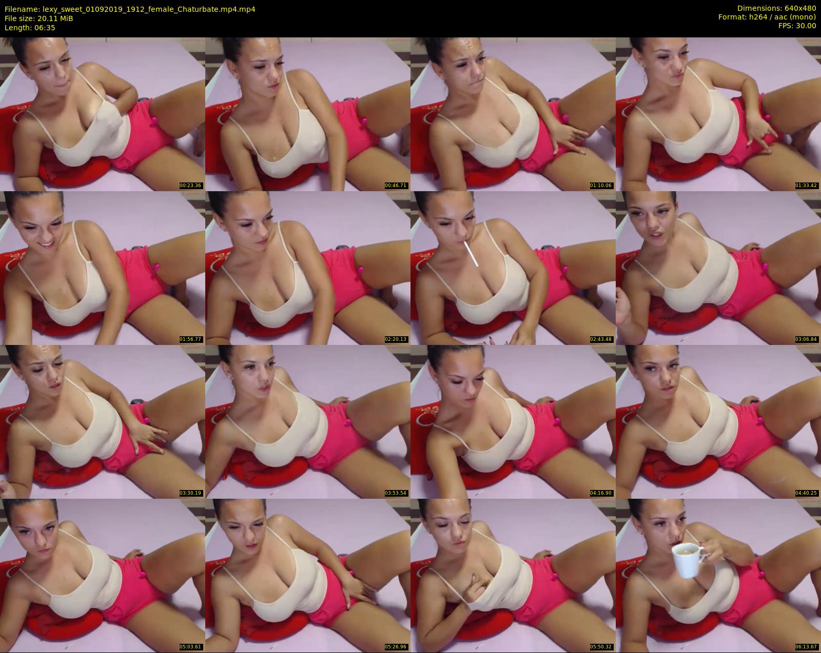 lexy_sweet — 7 minute Chaturbate female cam show recording, 480p, Sep 1, 2019